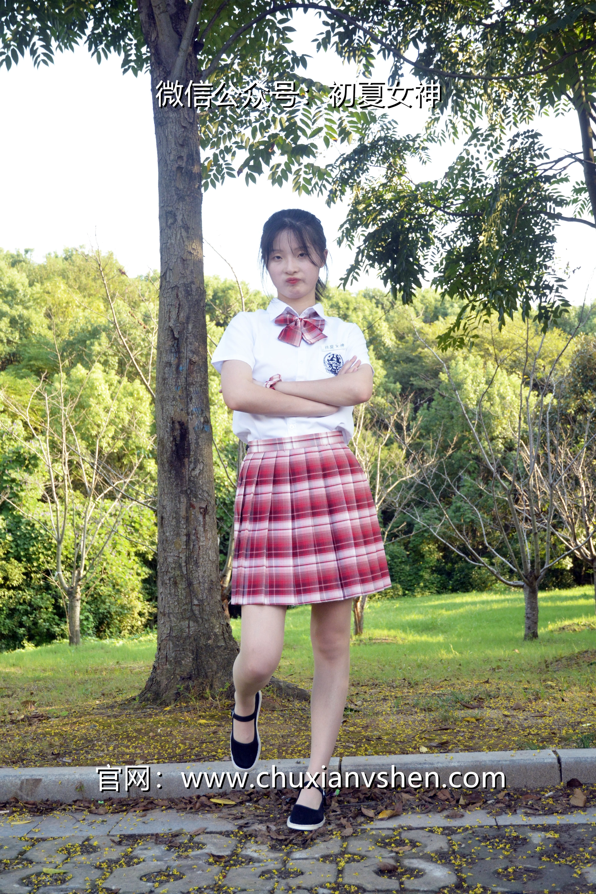 初夏女神 NO.092 安妮 草莓色JK[140P+1V／5.98GB]