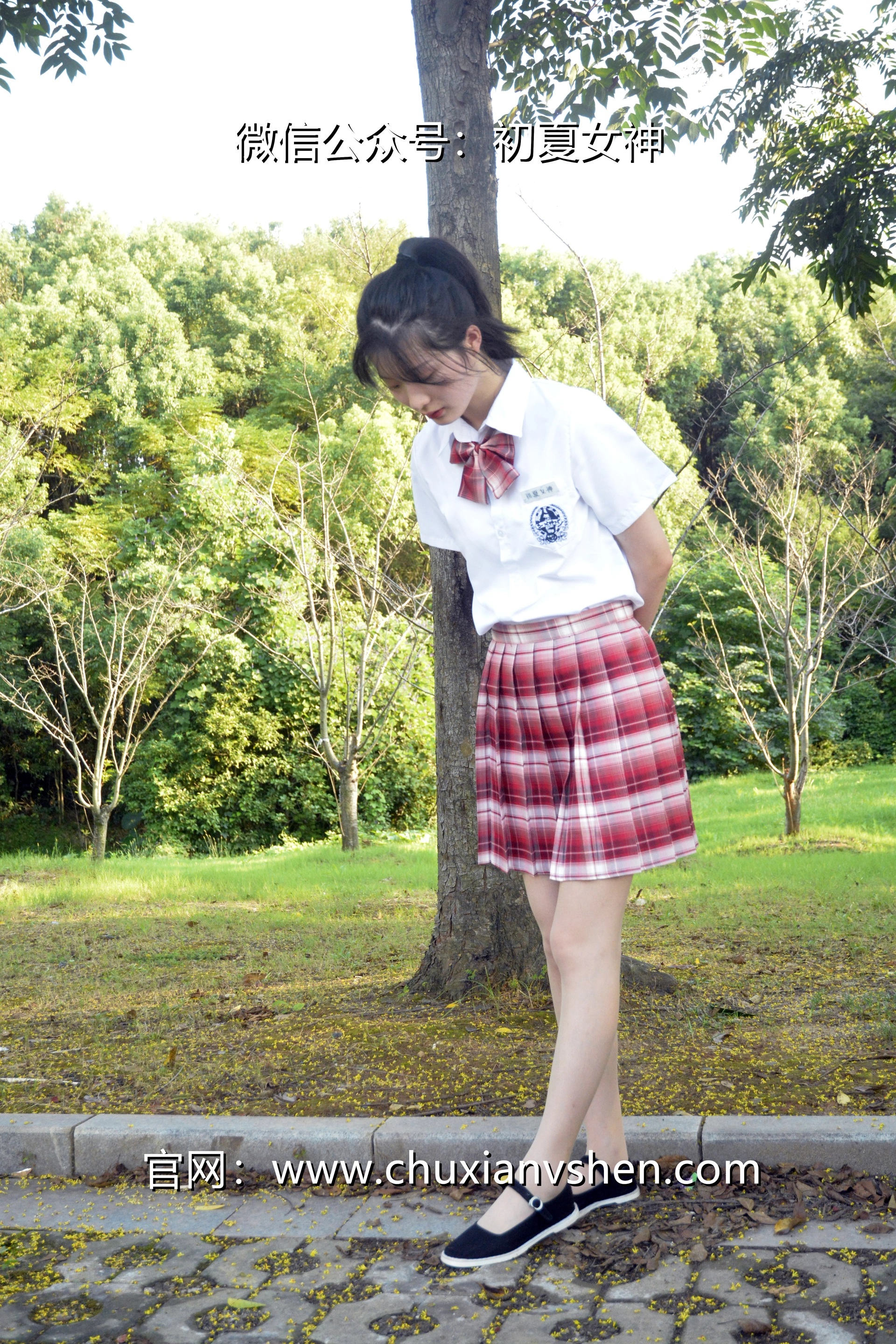 初夏女神 NO.092 安妮 草莓色JK[140P+1V／5.98GB]