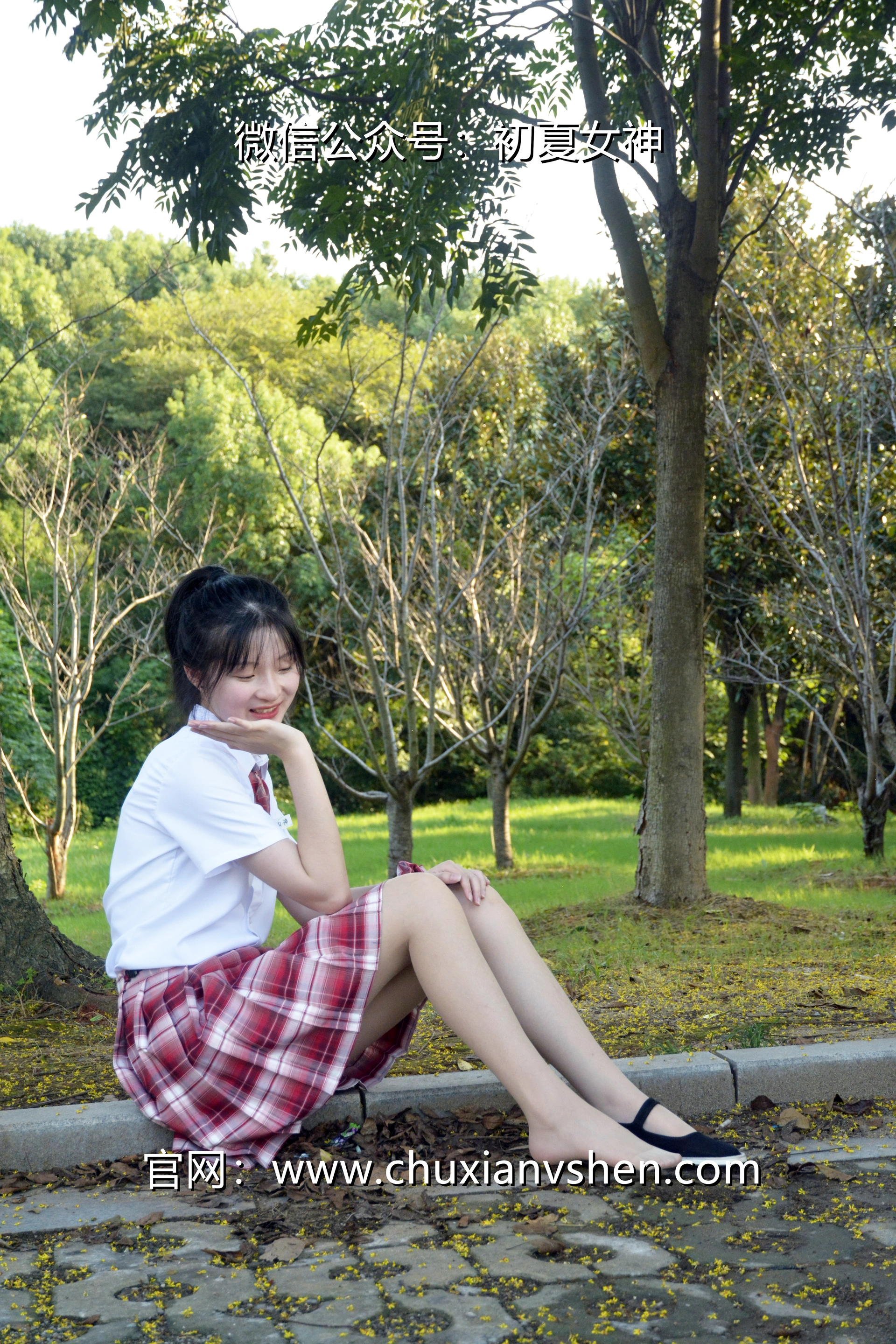 初夏女神 NO.092 安妮 草莓色JK[140P+1V／5.98GB]