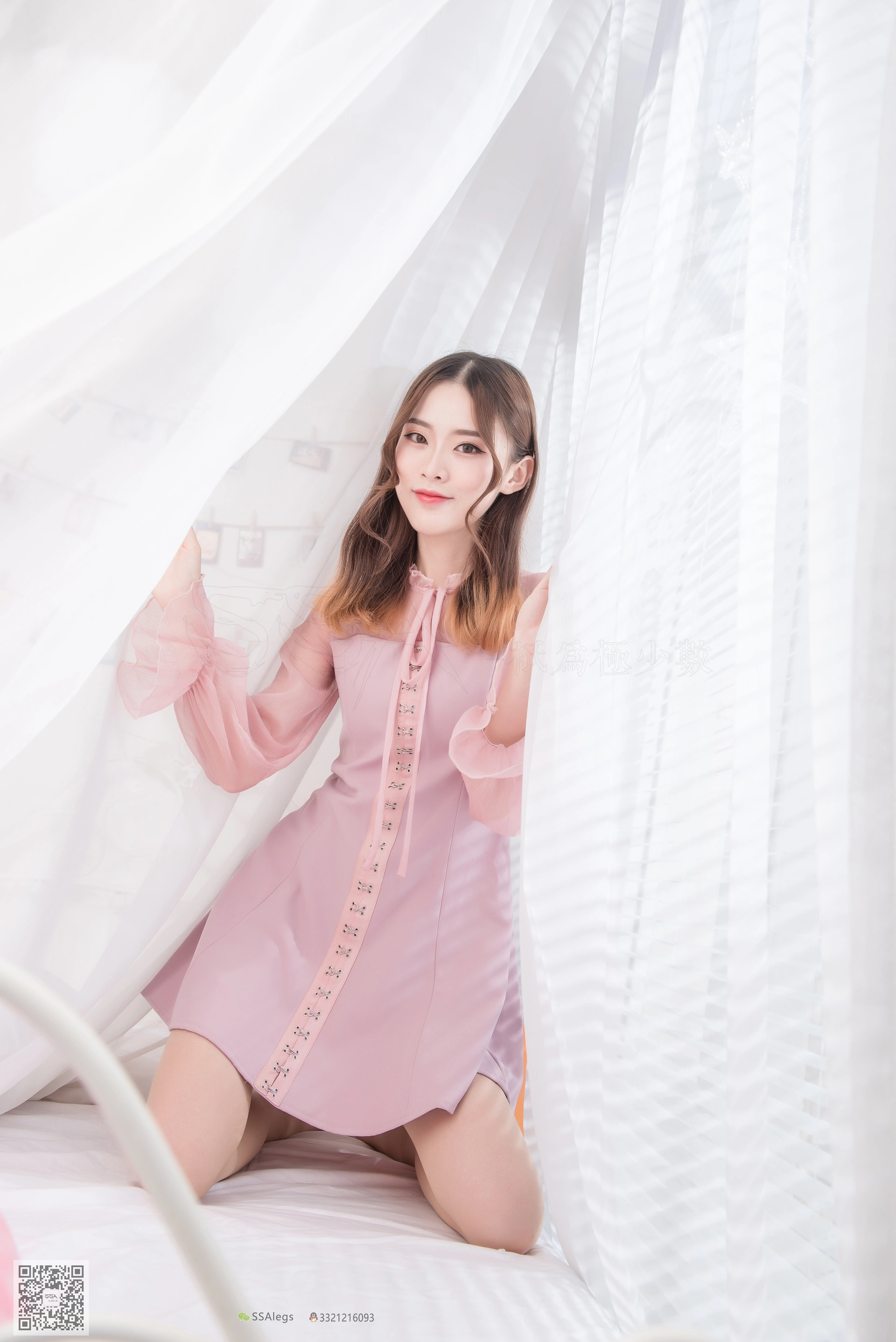 SSA丝社 超清写真 NO.027 琪琪 肉色开档丝袜 清纯美女的诱惑[99P-887MB]