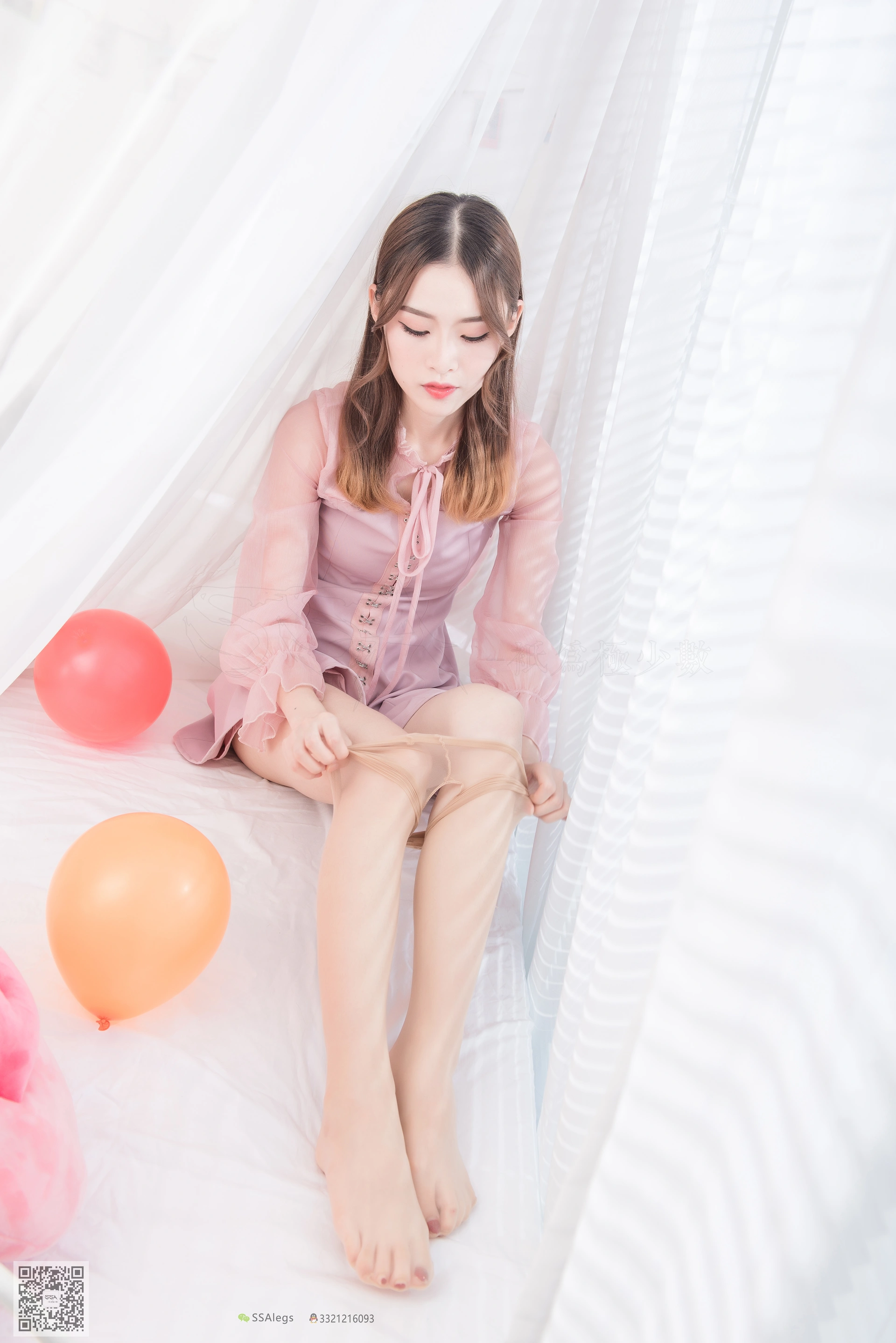 SSA丝社 超清写真 NO.027 琪琪 肉色开档丝袜 清纯美女的诱惑[99P-887MB]