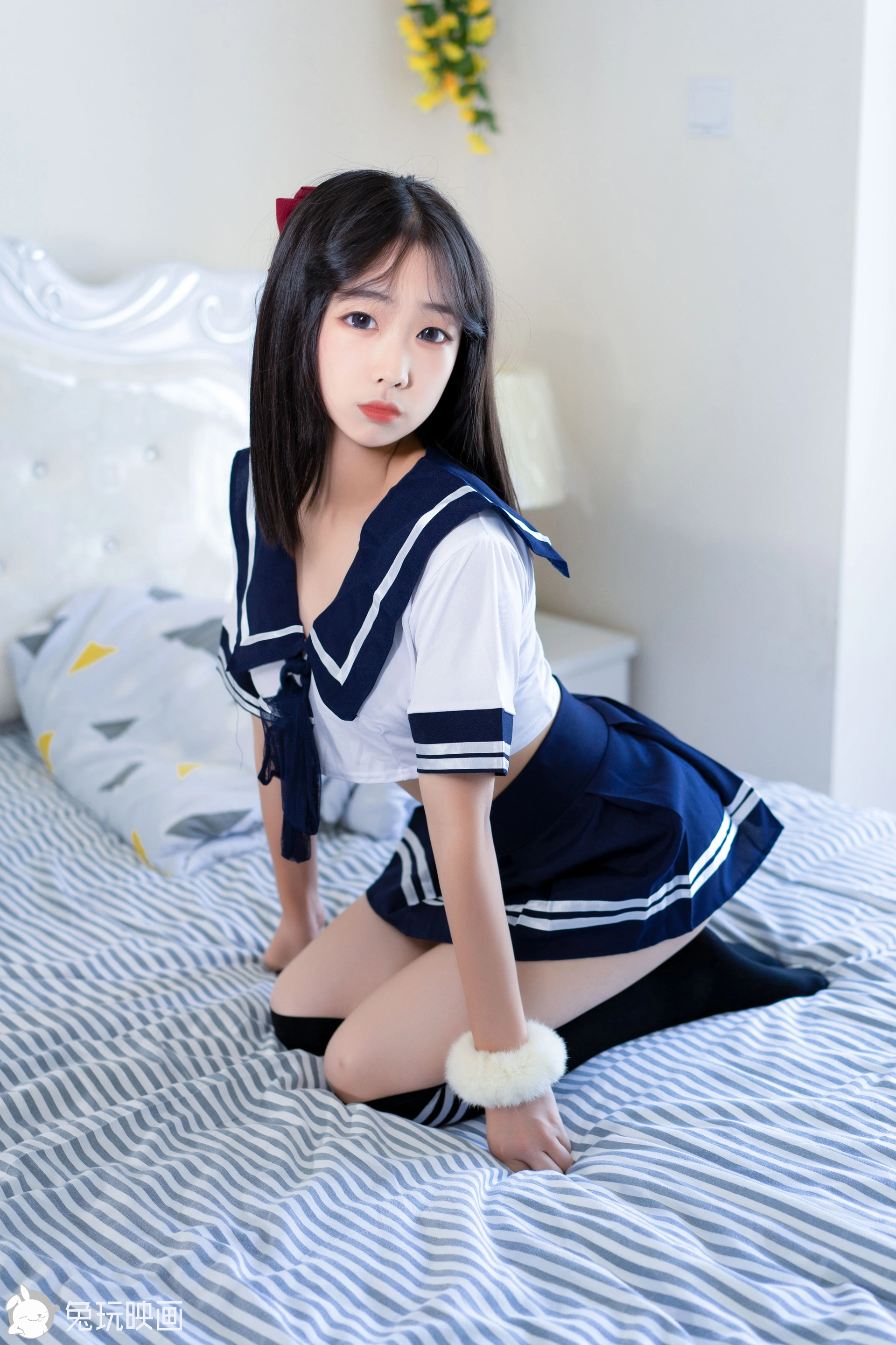 C26.008 水手裙的小心机 [40P-335MB]