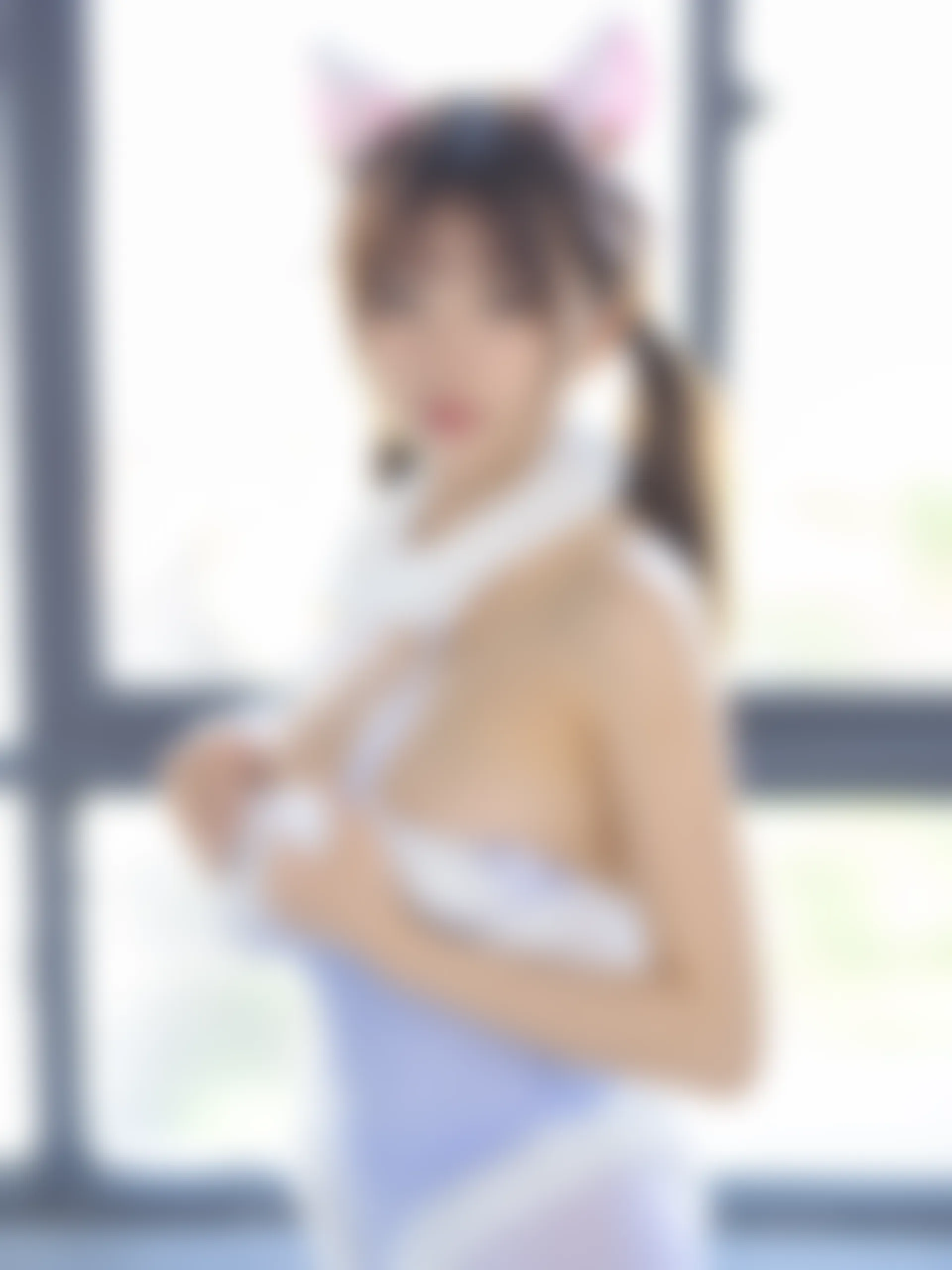 森萝财团 晴涩-02E 双马尾白丝猫耳连体衣 [96P1V-4.93GB]