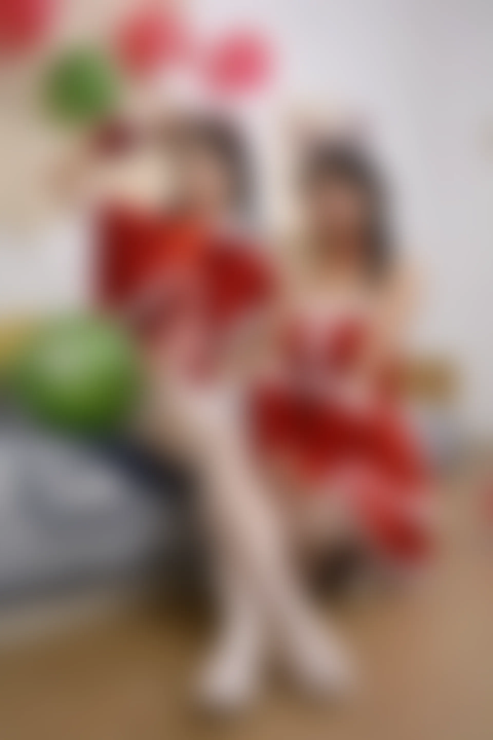 初夏女神 NO.117 点点、双双 圣诞快乐[140P+2V／3.44GB]