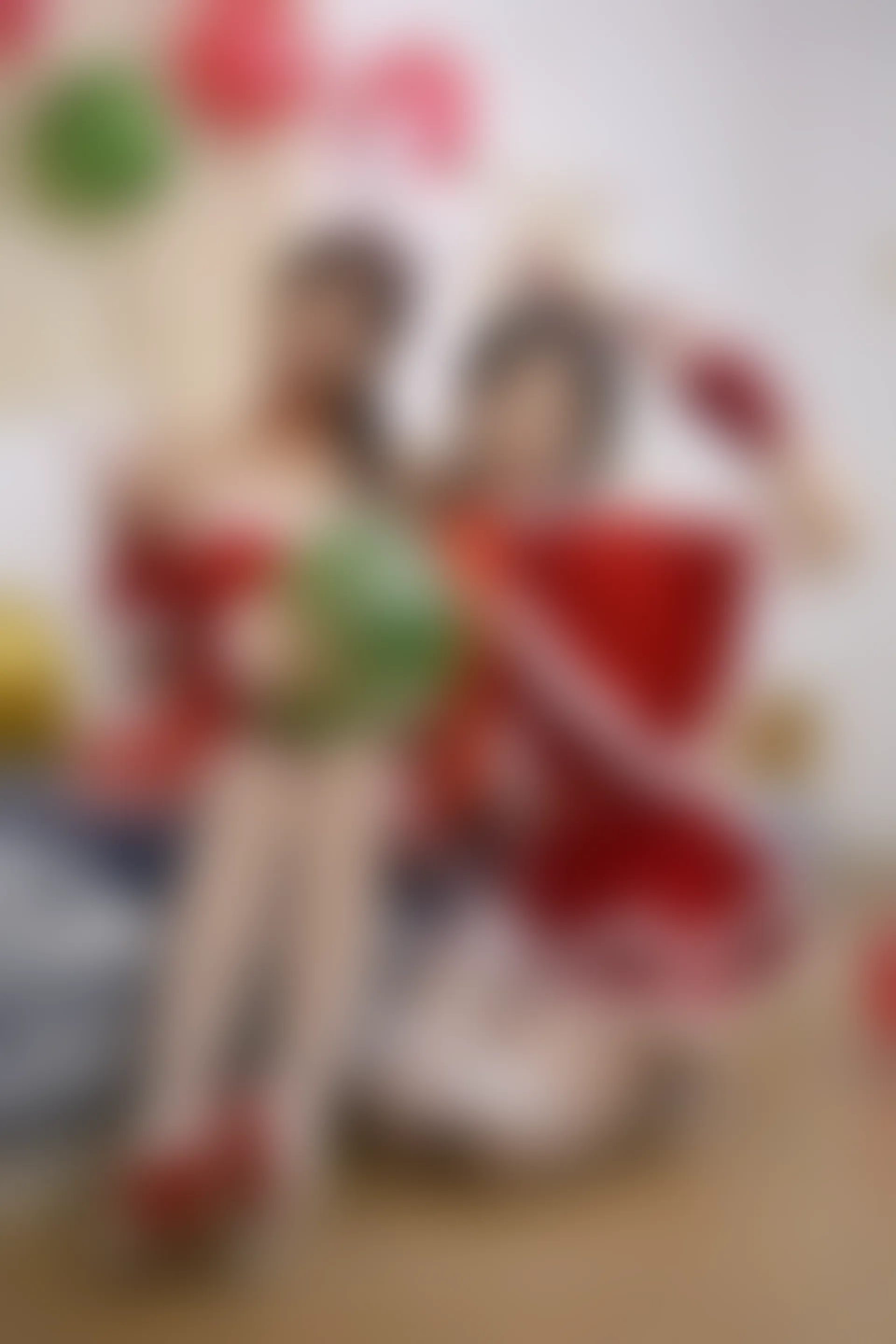 初夏女神 NO.117 点点、双双 圣诞快乐[140P+2V／3.44GB]