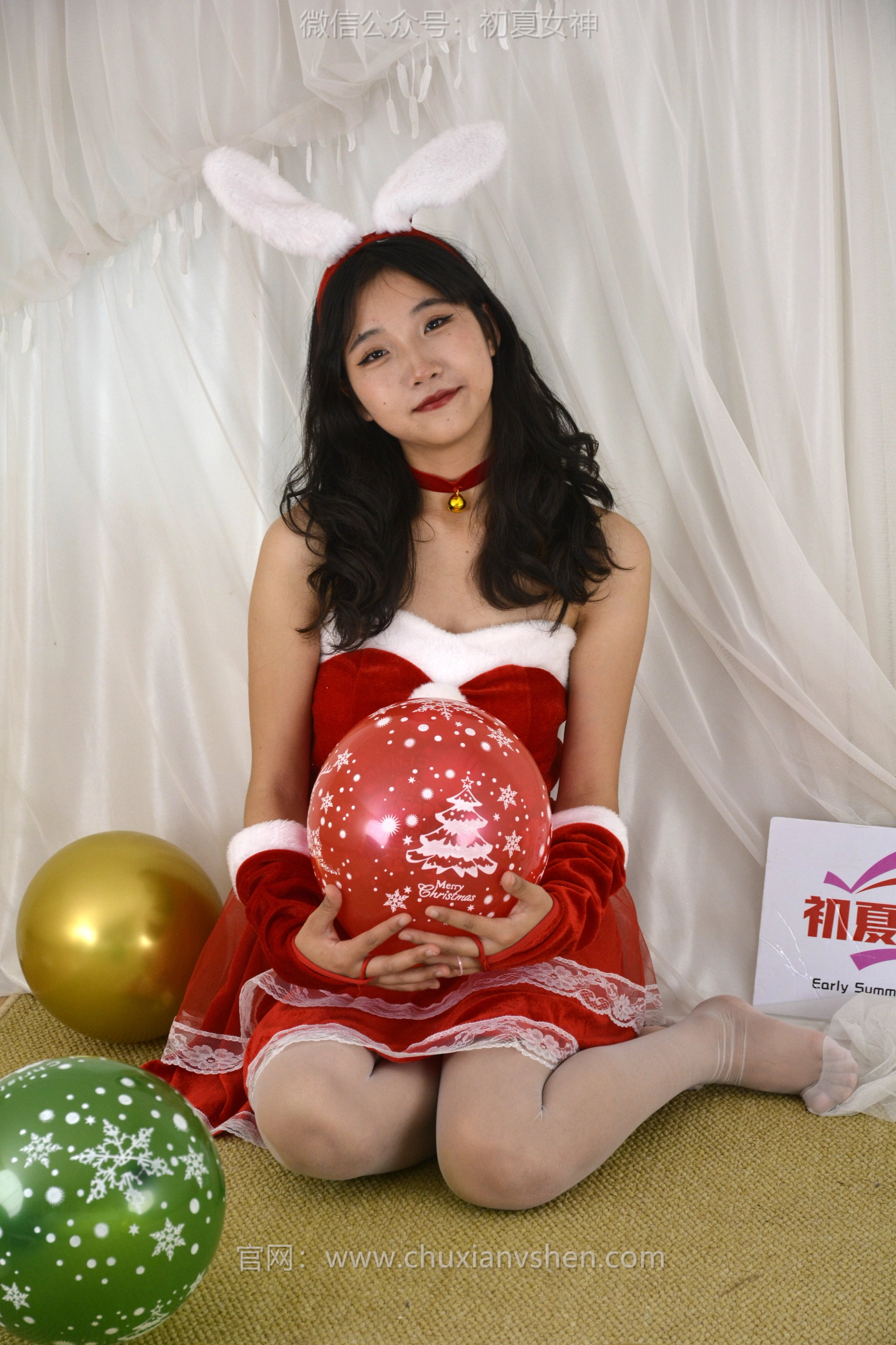 初夏女神 NO.117 点点、双双 圣诞快乐[140P+2V／3.44GB]