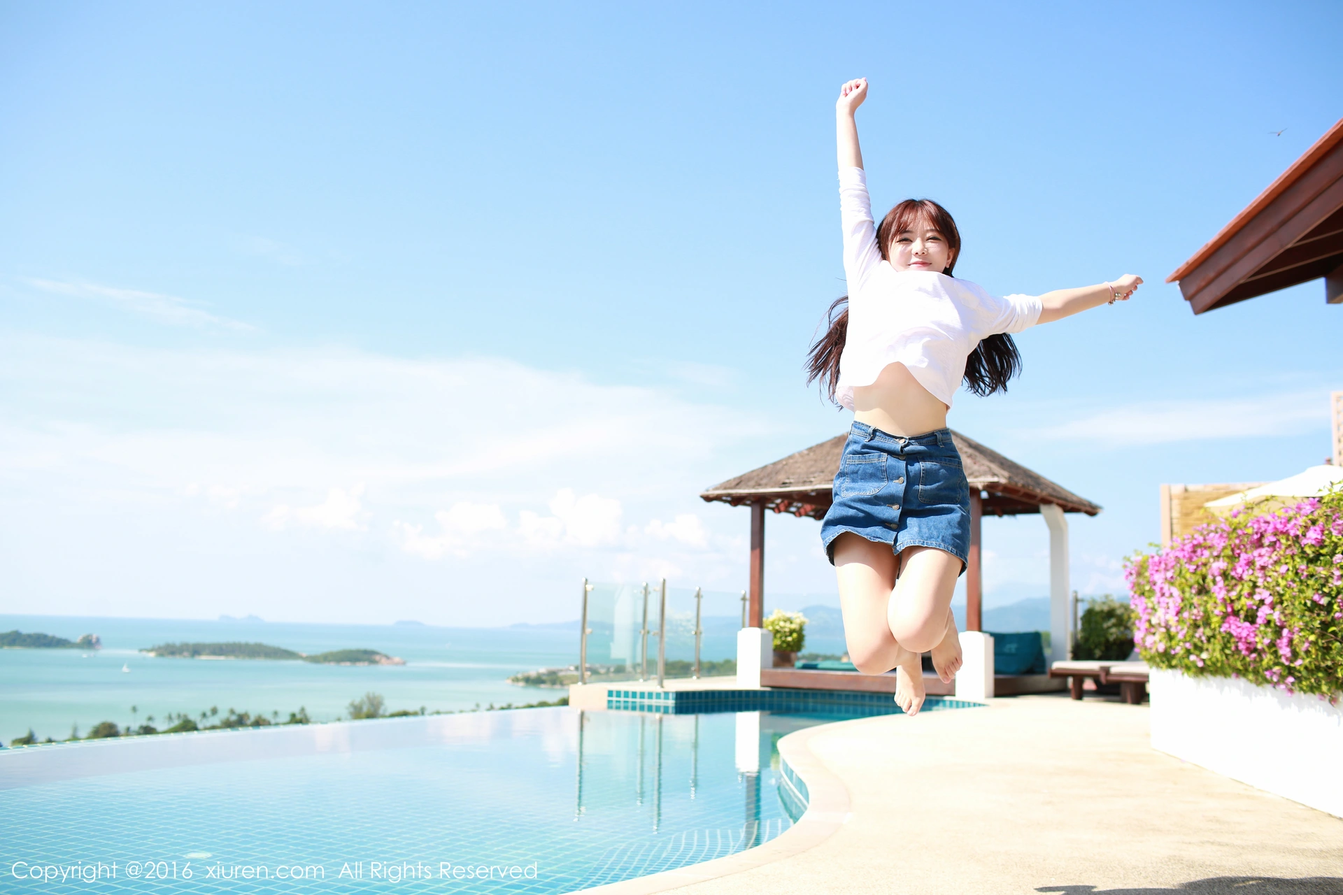 XiuRen秀人网 2016.02.29 No.490 刘飞儿Faye苏梅岛旅拍第三套写真 [51+1P-174M]