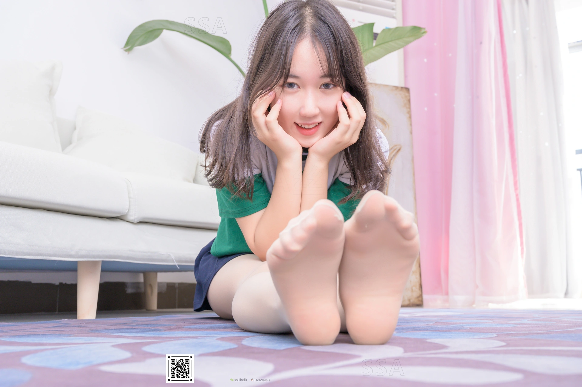 SSA丝社 超清写真 NO.216 小夏 齐臀短裙（下）[99P／1.28GB]