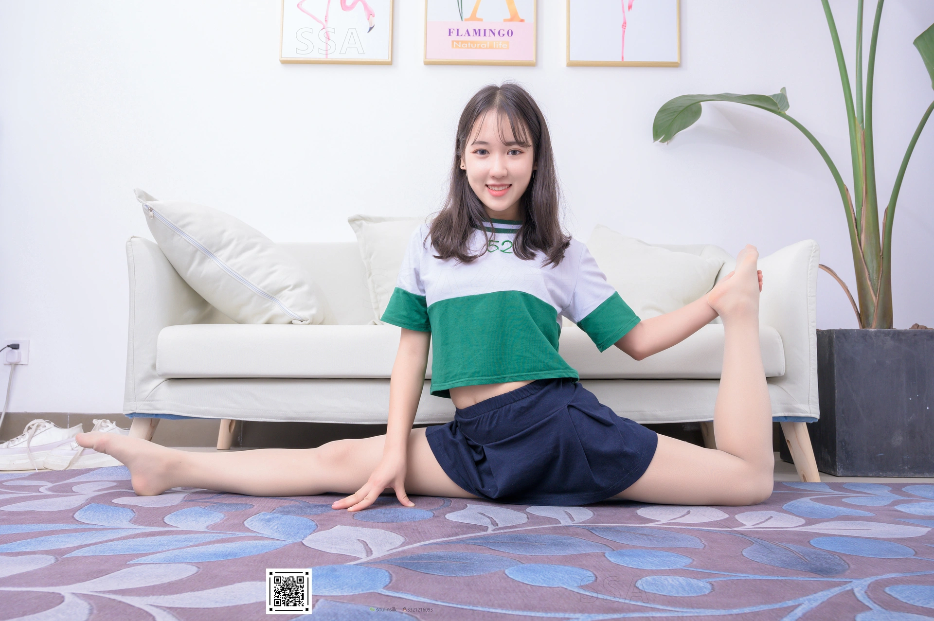 SSA丝社 超清写真 NO.216 小夏 齐臀短裙（下）[99P／1.28GB]