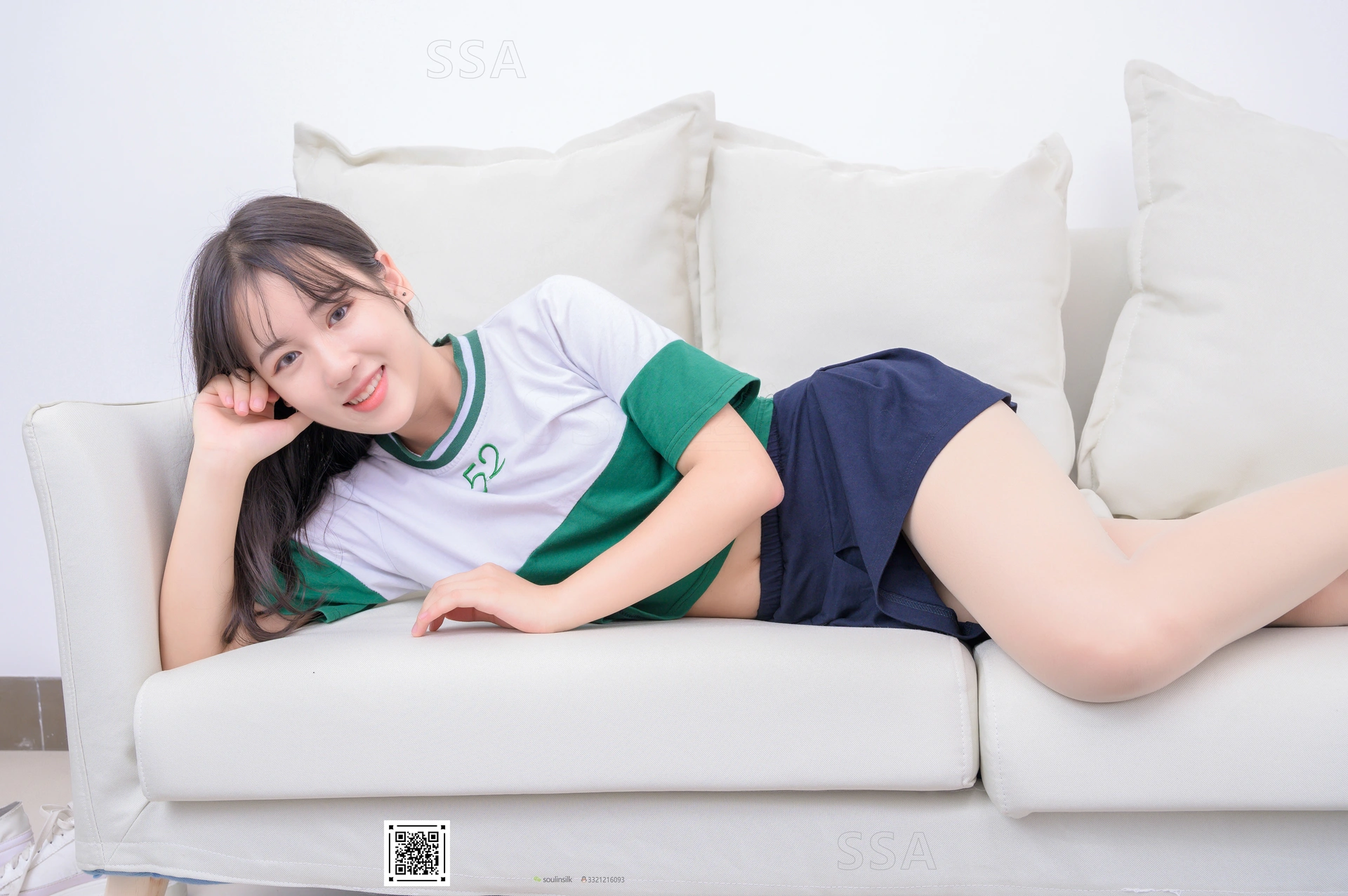 SSA丝社 超清写真 NO.216 小夏 齐臀短裙（下）[99P／1.28GB]
