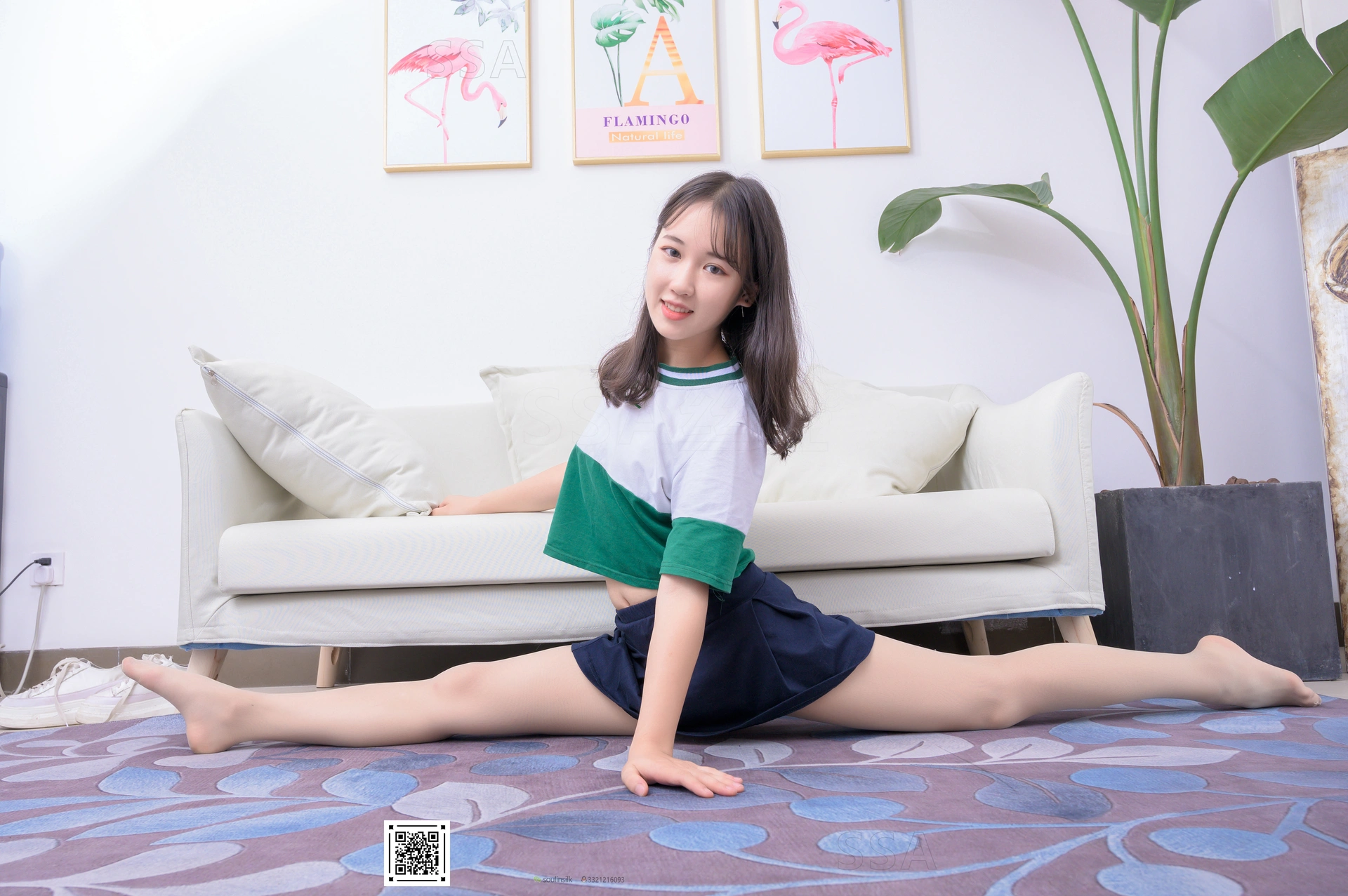 SSA丝社 超清写真 NO.216 小夏 齐臀短裙（下）[99P／1.28GB]