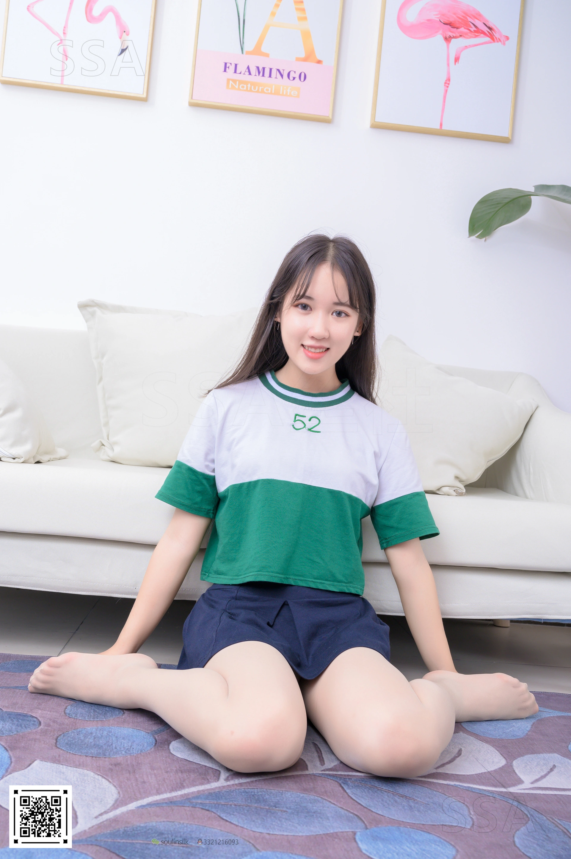 SSA丝社 超清写真 NO.216 小夏 齐臀短裙（下）[99P／1.28GB]