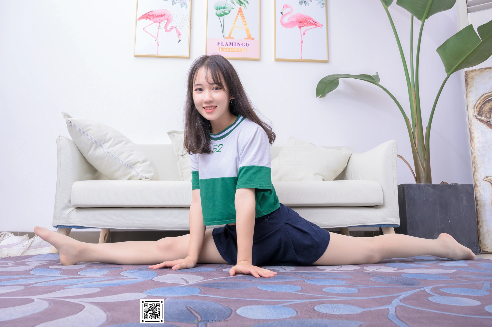 SSA丝社 超清写真 NO.216 小夏 齐臀短裙（下）[99P／1.28GB]