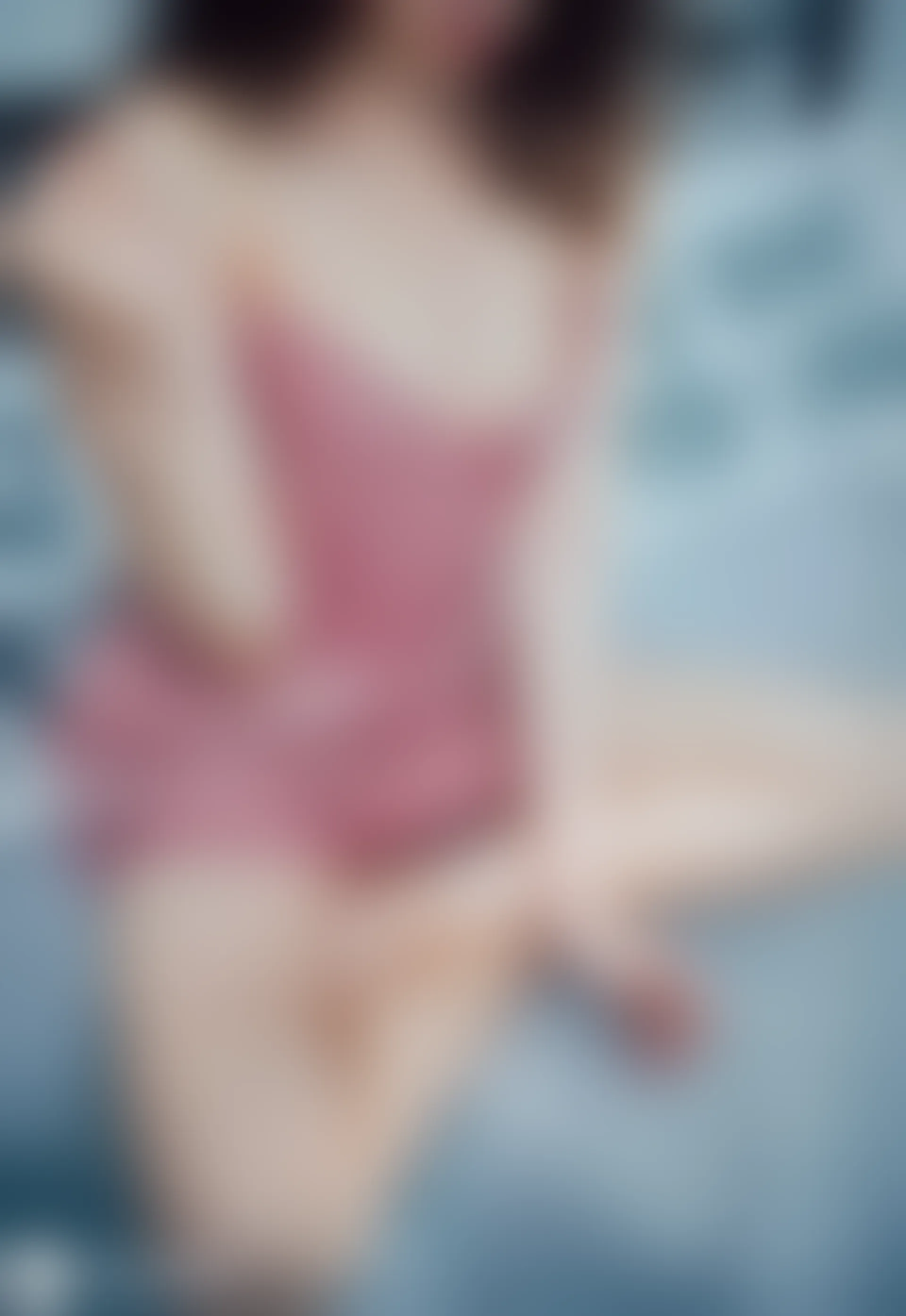 C44.003 粉色吊带睡衣 [34P-251MB]