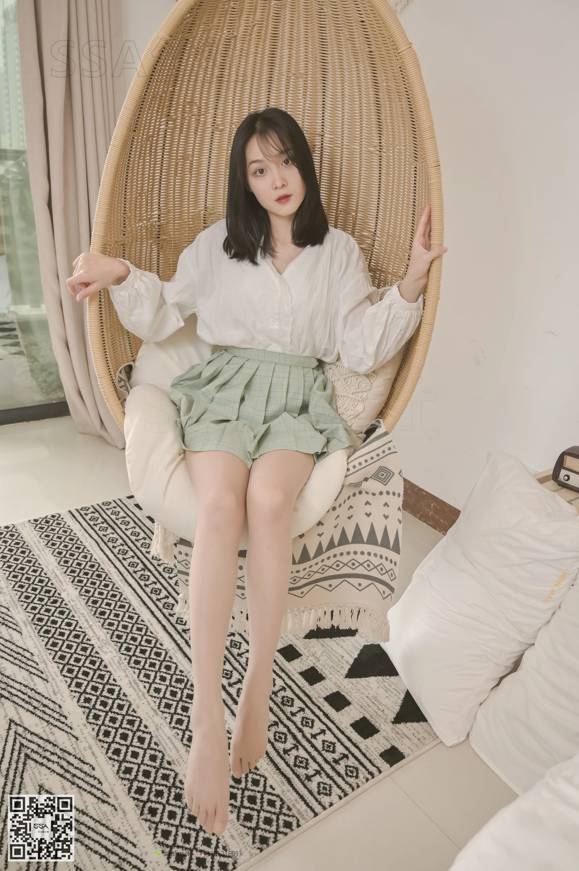 SSA丝社 超清写真 NO.106 丽萍 颠覆你的审美 五指丝袜，送花絮视频[176P-2.01GB]