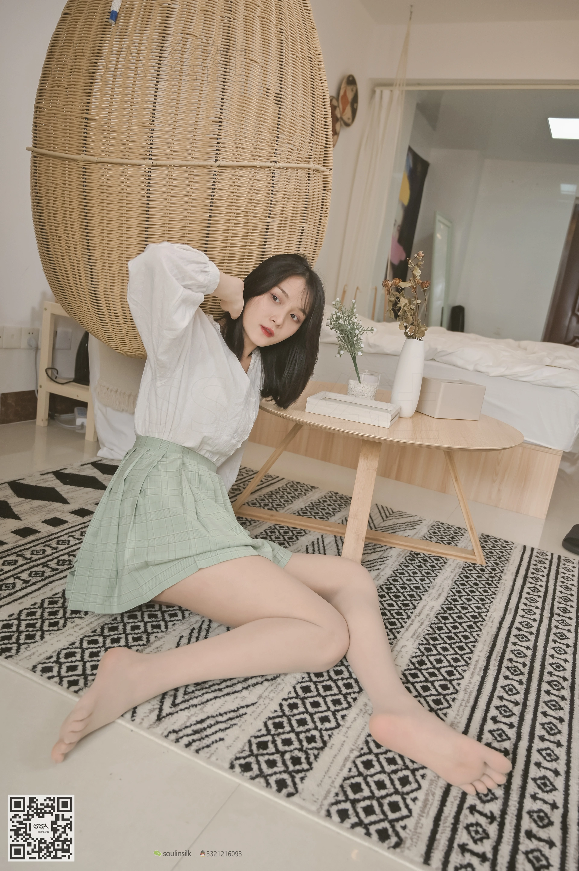 SSA丝社 超清写真 NO.106 丽萍 颠覆你的审美 五指丝袜，送花絮视频[176P-2.01GB]