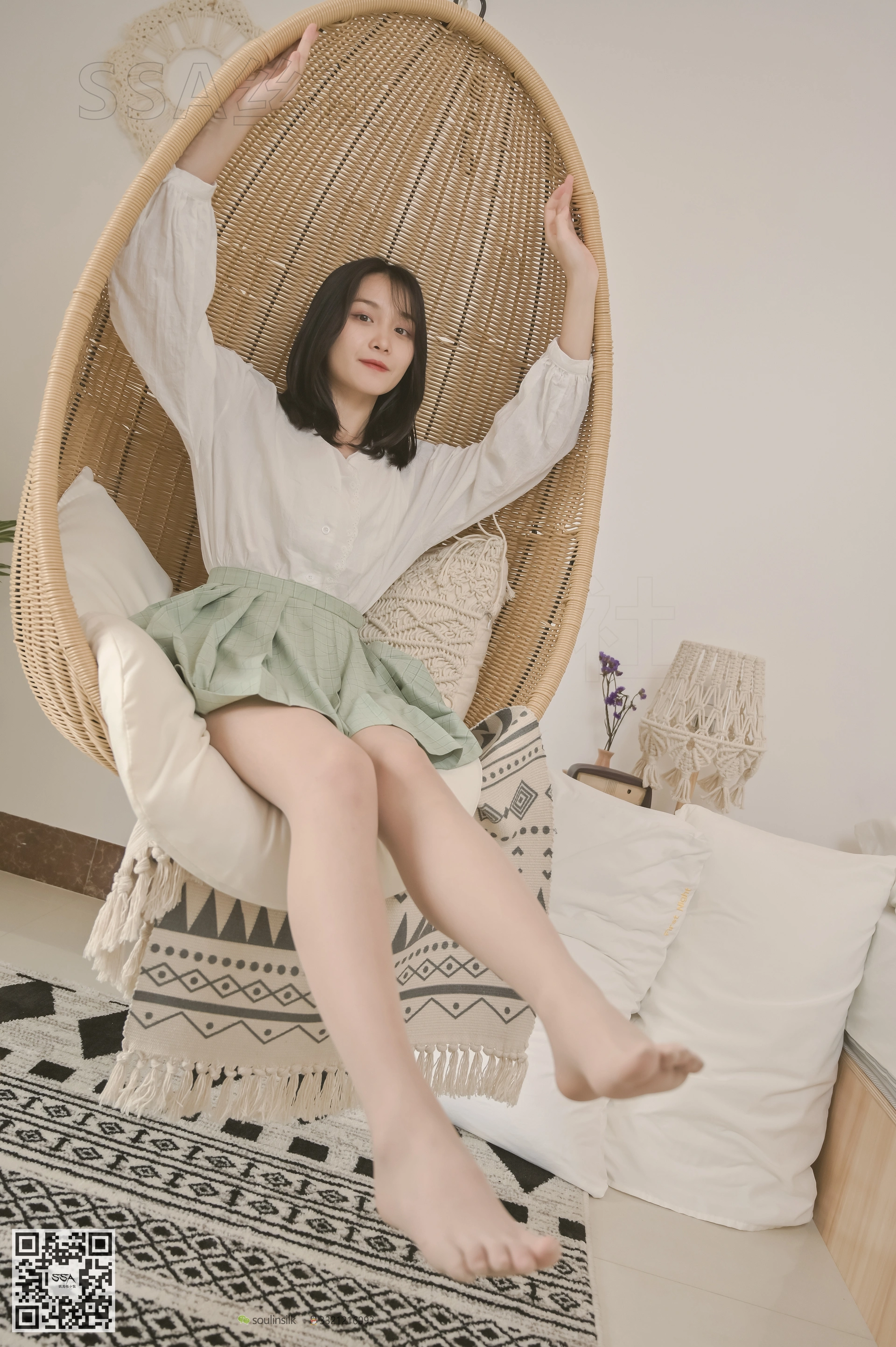 SSA丝社 超清写真 NO.106 丽萍 颠覆你的审美 五指丝袜，送花絮视频[176P-2.01GB]