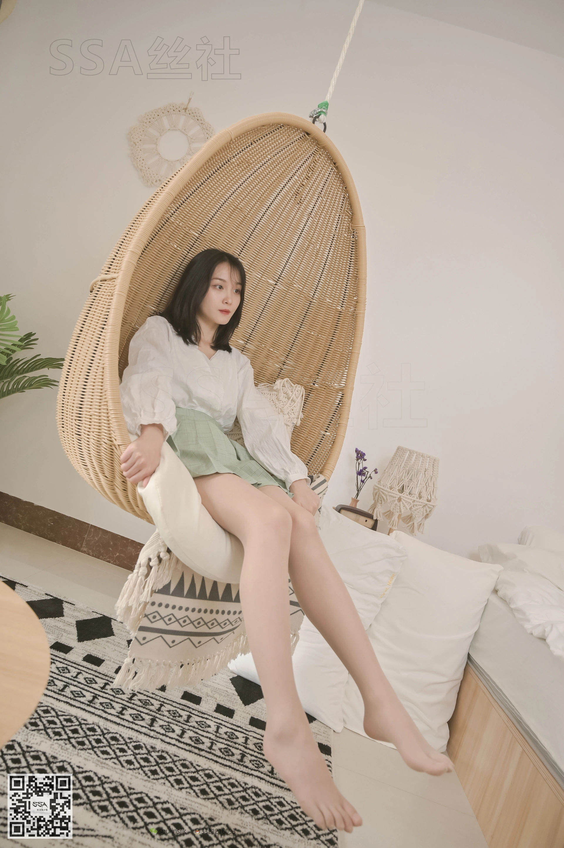 SSA丝社 超清写真 NO.106 丽萍 颠覆你的审美 五指丝袜，送花絮视频[176P-2.01GB]