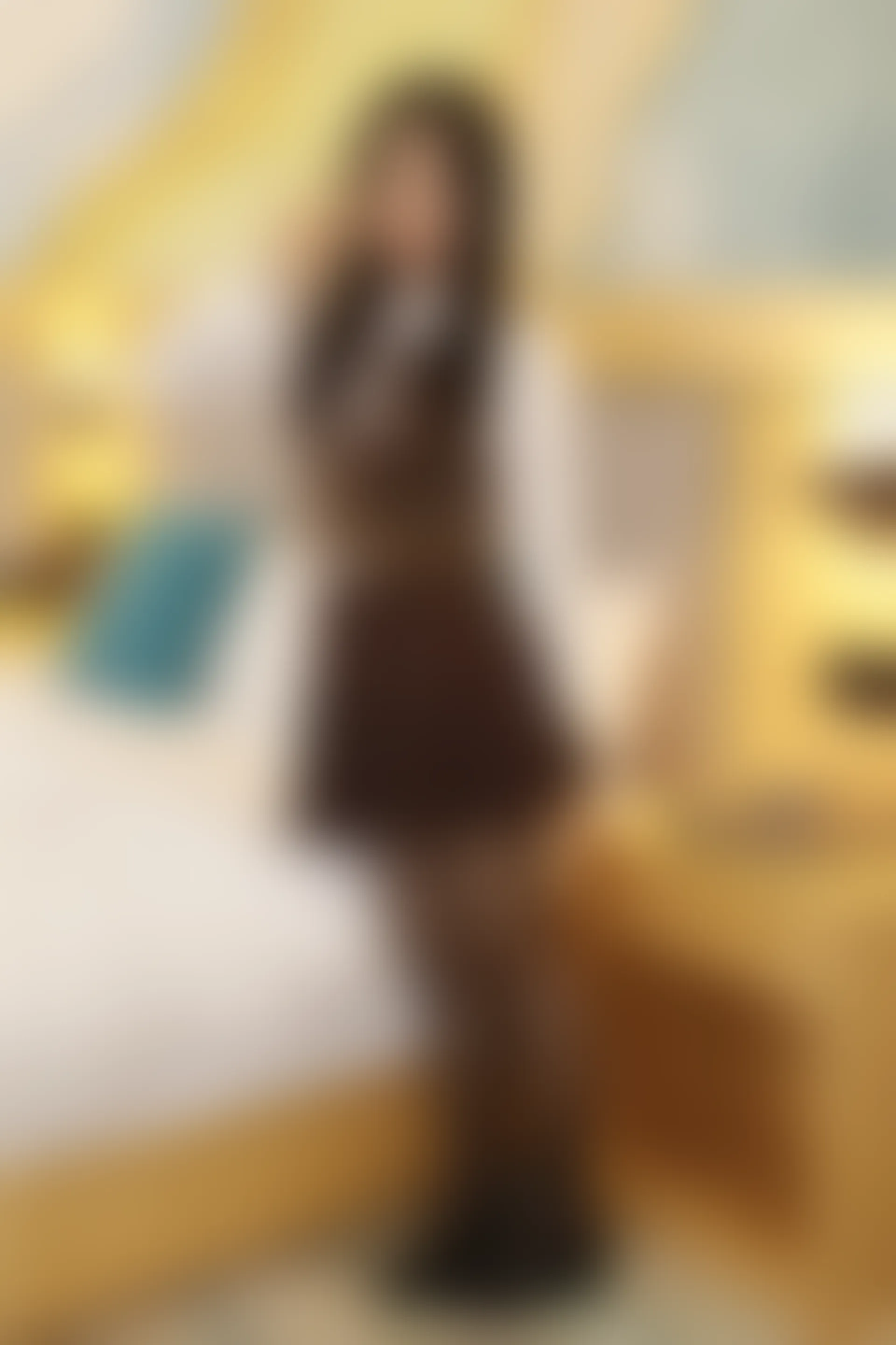 初夏女神 NO.007 水吉 咖啡JK四件套搭配小黑皮鞋[85P+1V／3.33GB]