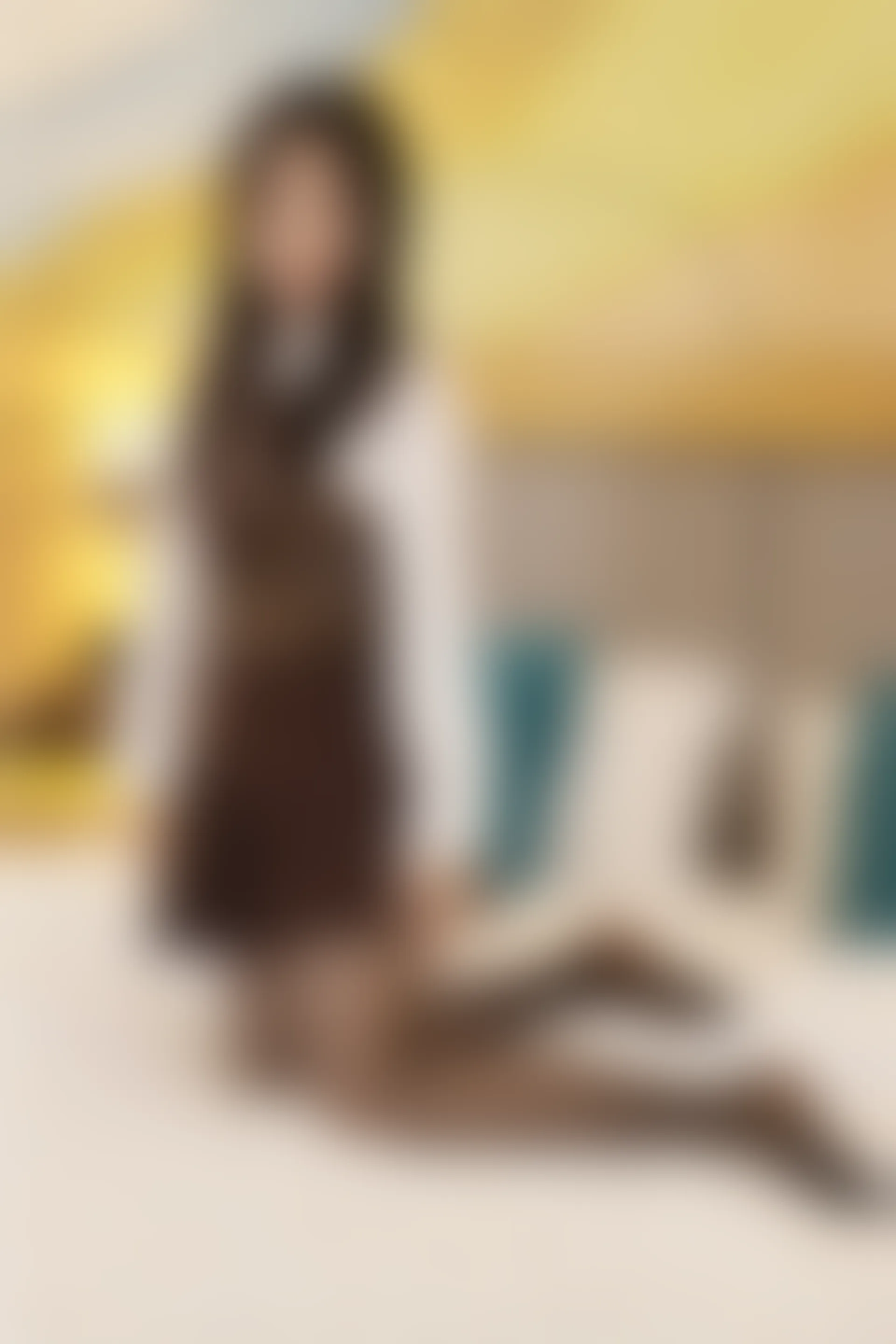 初夏女神 NO.007 水吉 咖啡JK四件套搭配小黑皮鞋[85P+1V／3.33GB]