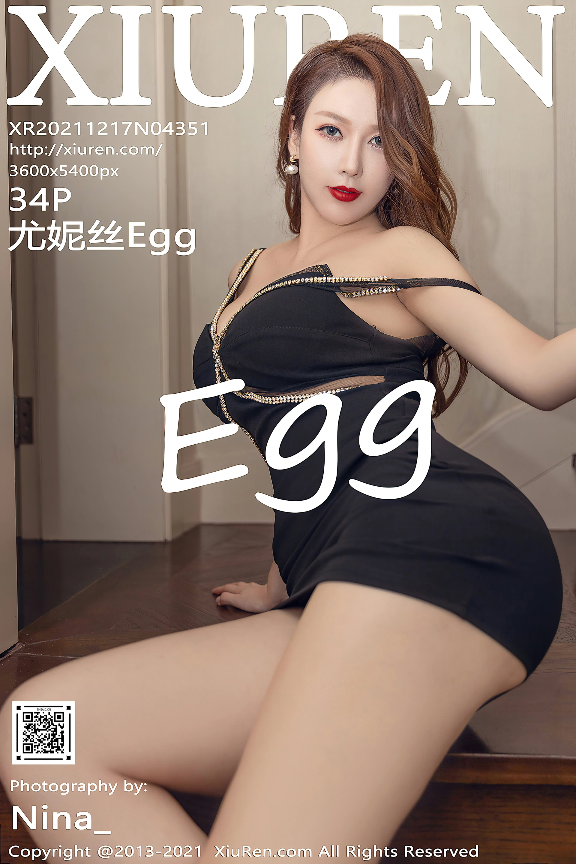 XiuRen秀人网 2021.12.17 No.4351 尤妮丝Egg 性感美腿[35+1P 373MB]