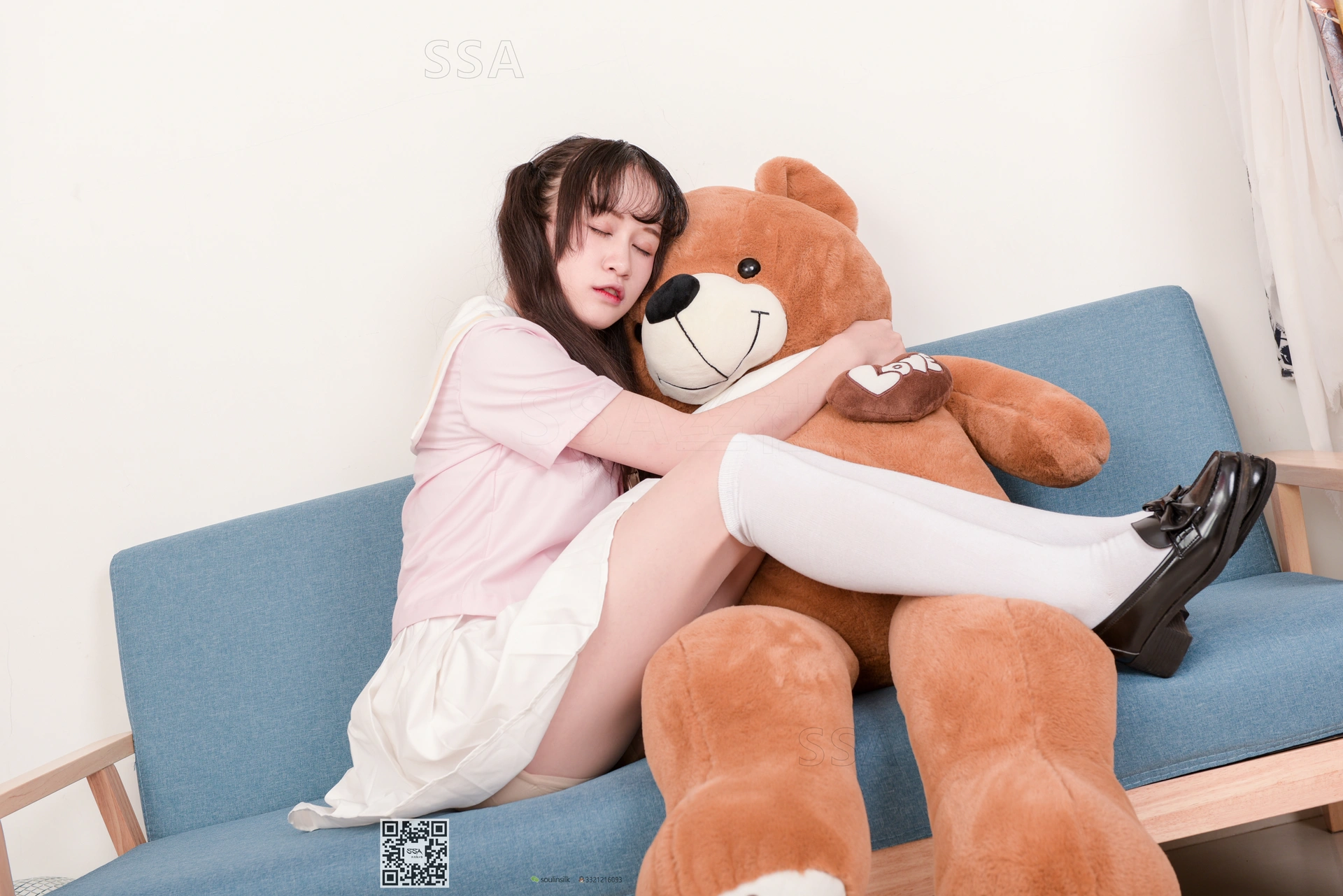SSA丝社 超清写真 NO.144 丹丹粉色JK制服 [195P-2.56GB]