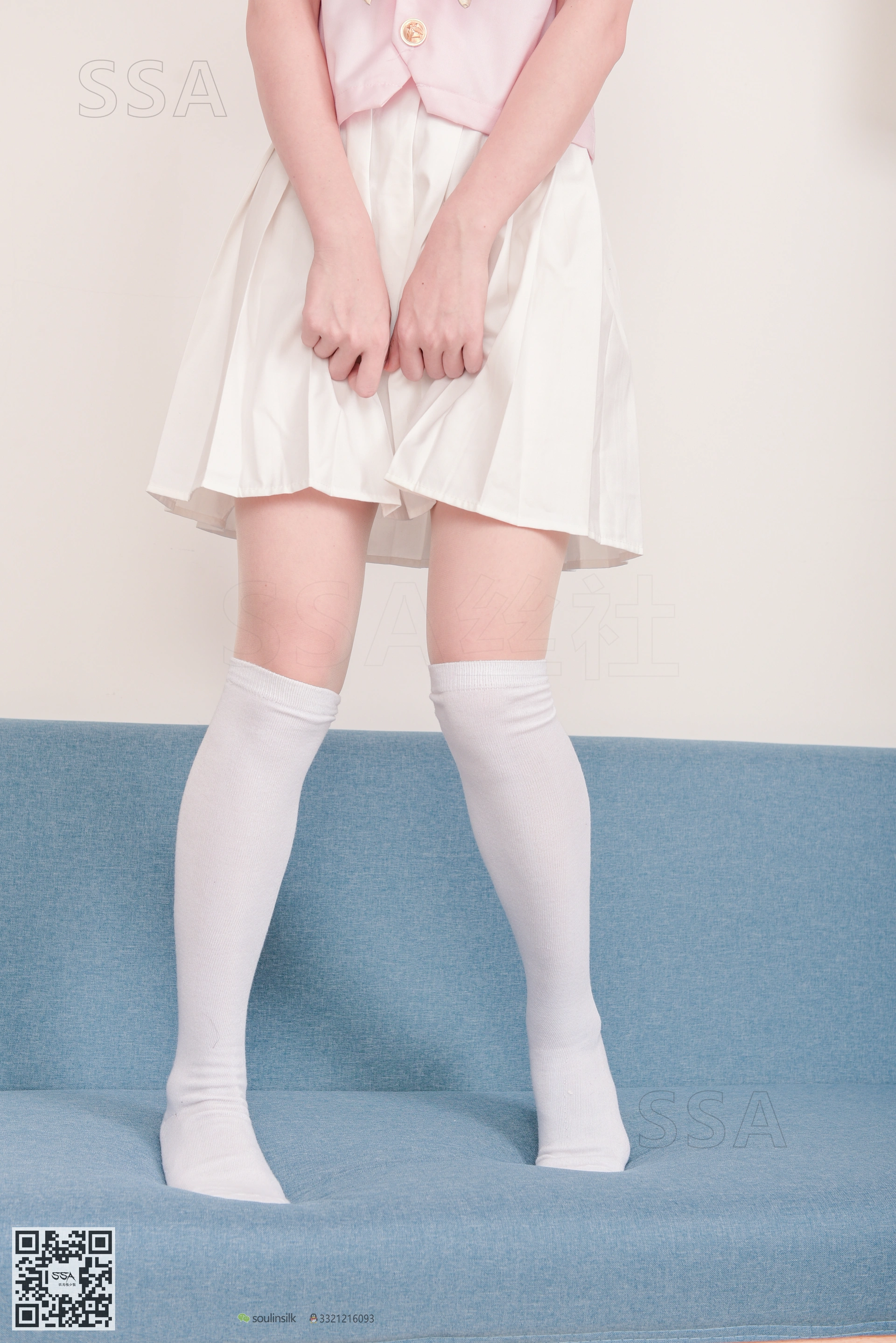 SSA丝社 超清写真 NO.144 丹丹粉色JK制服 [195P-2.56GB]