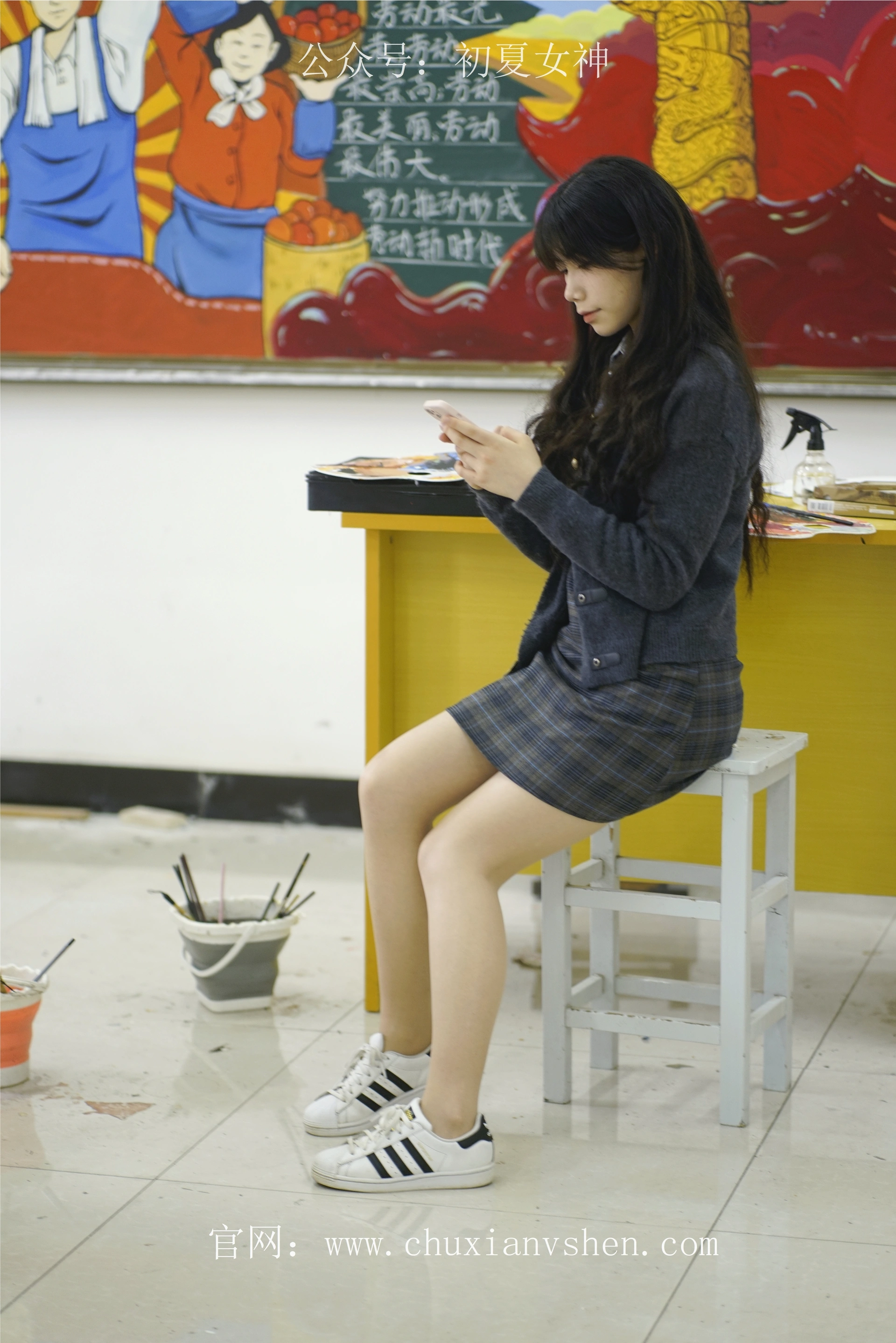 初夏女神 NO.068 欢欢 新晋学妹-校园游览[158P+1V／5.64GB]