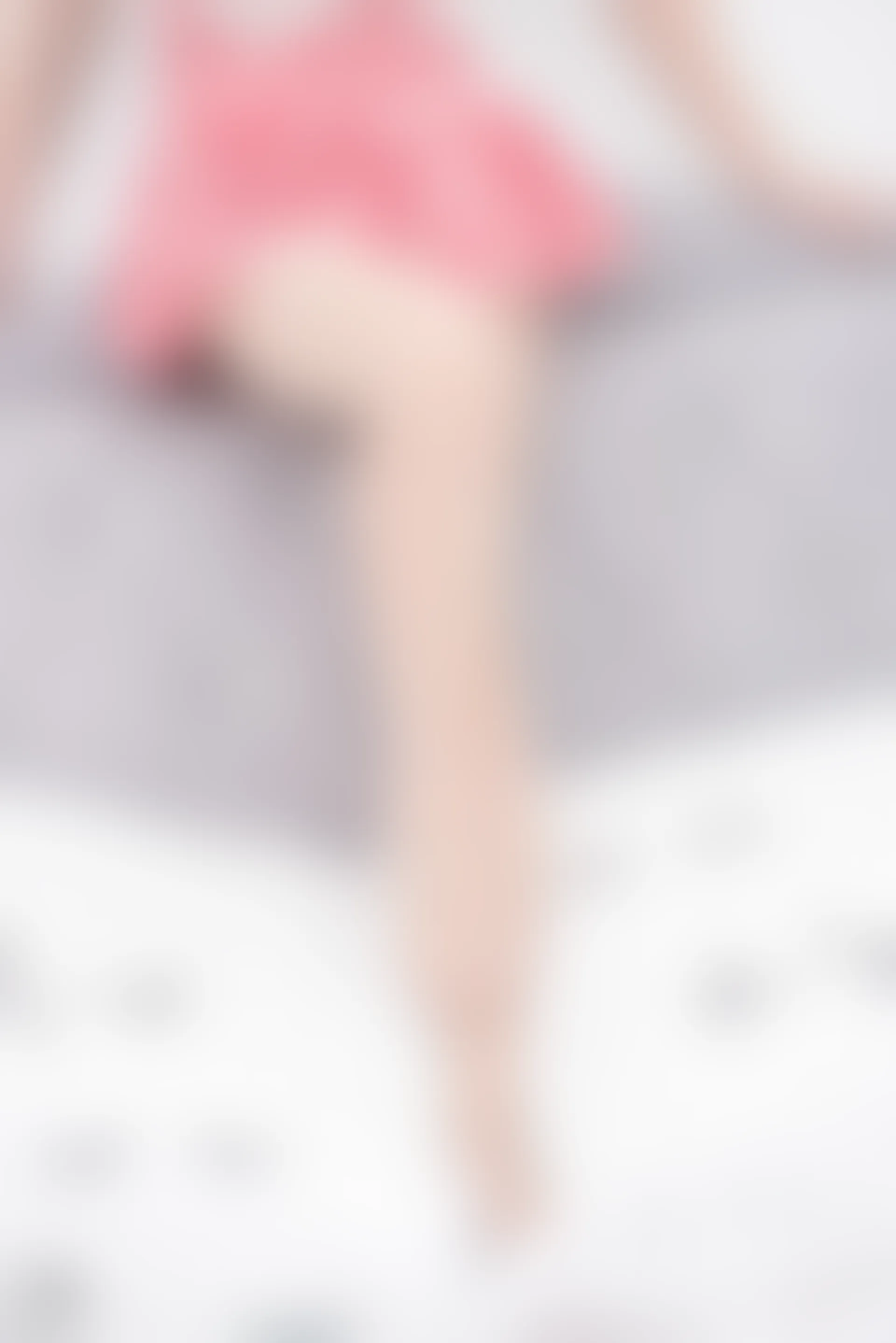SSA丝社 超清写真 NO.033 大大 红白格子齐臀超短裙肉丝[99P-809MB]