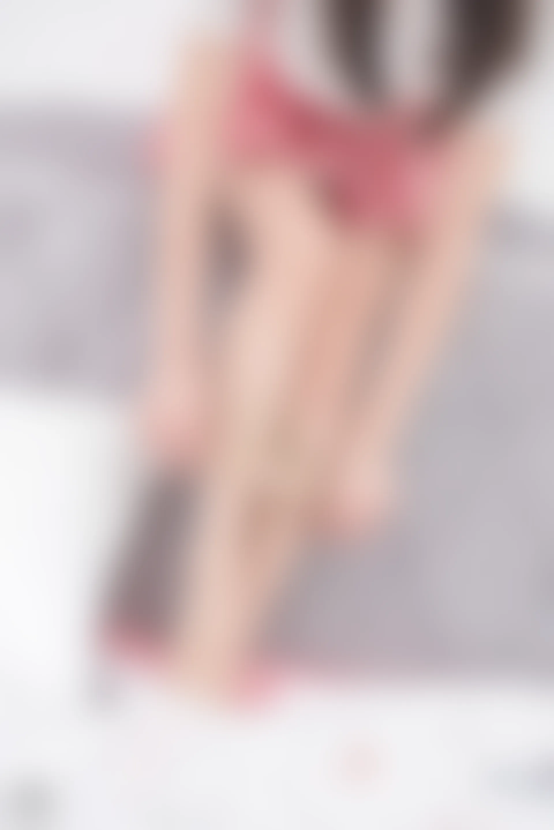 SSA丝社 超清写真 NO.033 大大 红白格子齐臀超短裙肉丝[99P-809MB]