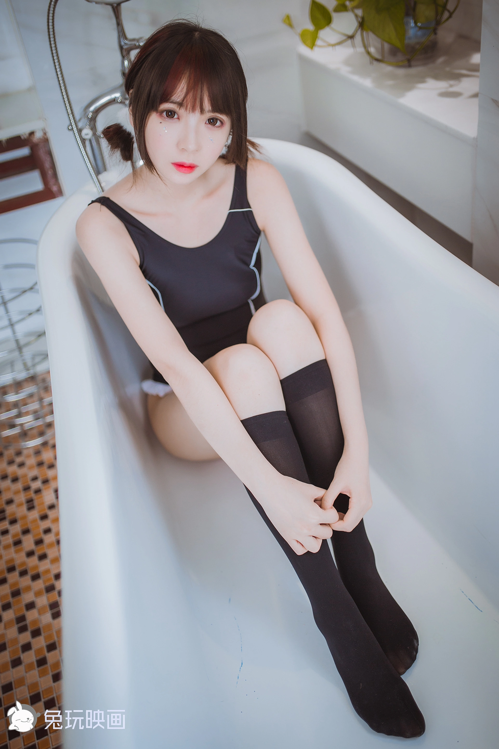 兔玩映画 夏日泳装 Vol.004 萌猫娘 [59P-72MB]