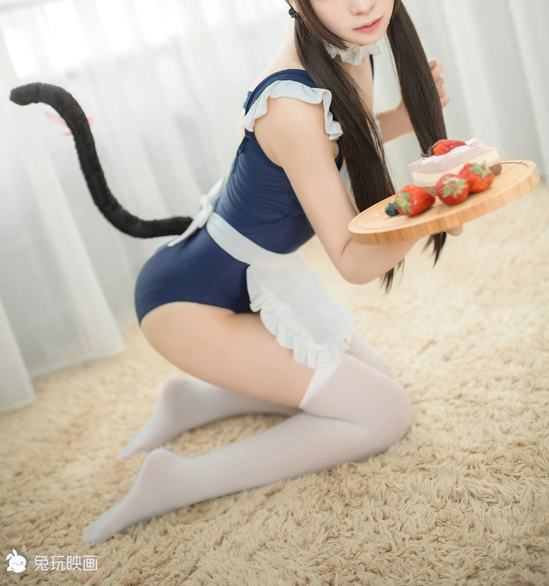 兔玩映画 夏日泳装 Vol.004 萌猫娘 [59P-72MB]