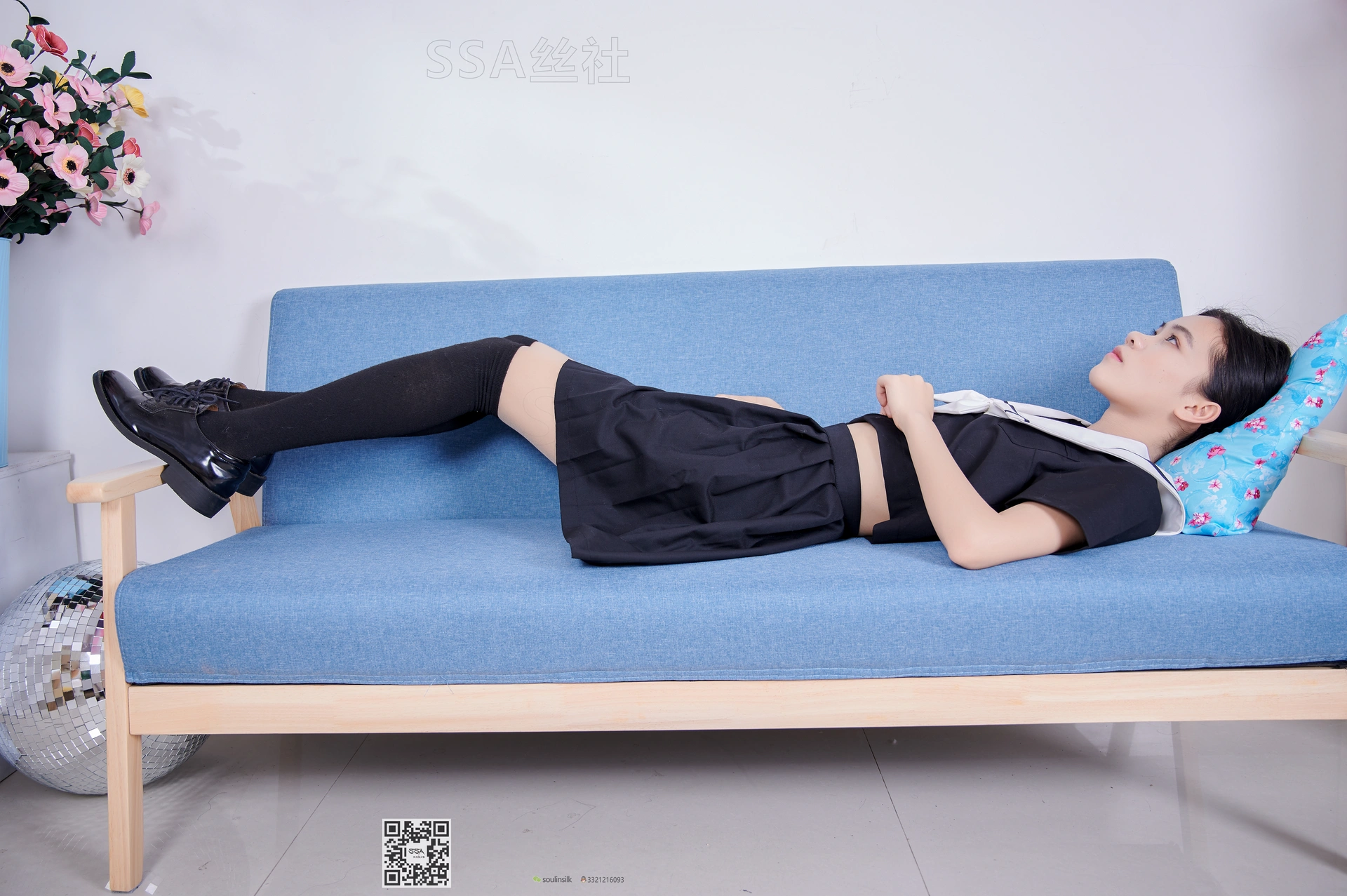 SSA丝社 超清写真 NO.116 慧慧 腿模慧慧清纯JK学生制服（黑色星期五）[138P-2.14GB]