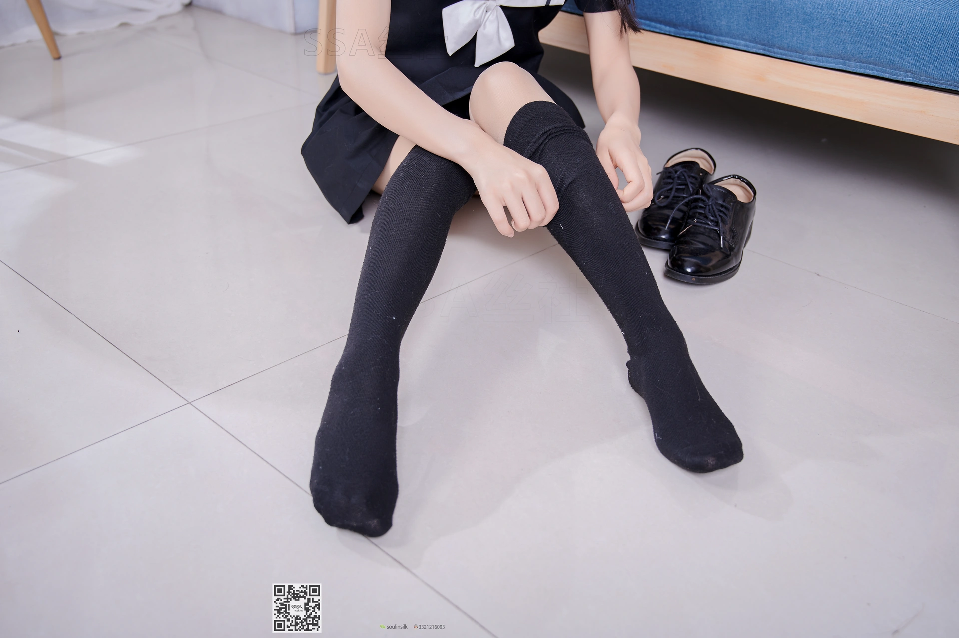 SSA丝社 超清写真 NO.116 慧慧 腿模慧慧清纯JK学生制服（黑色星期五）[138P-2.14GB]