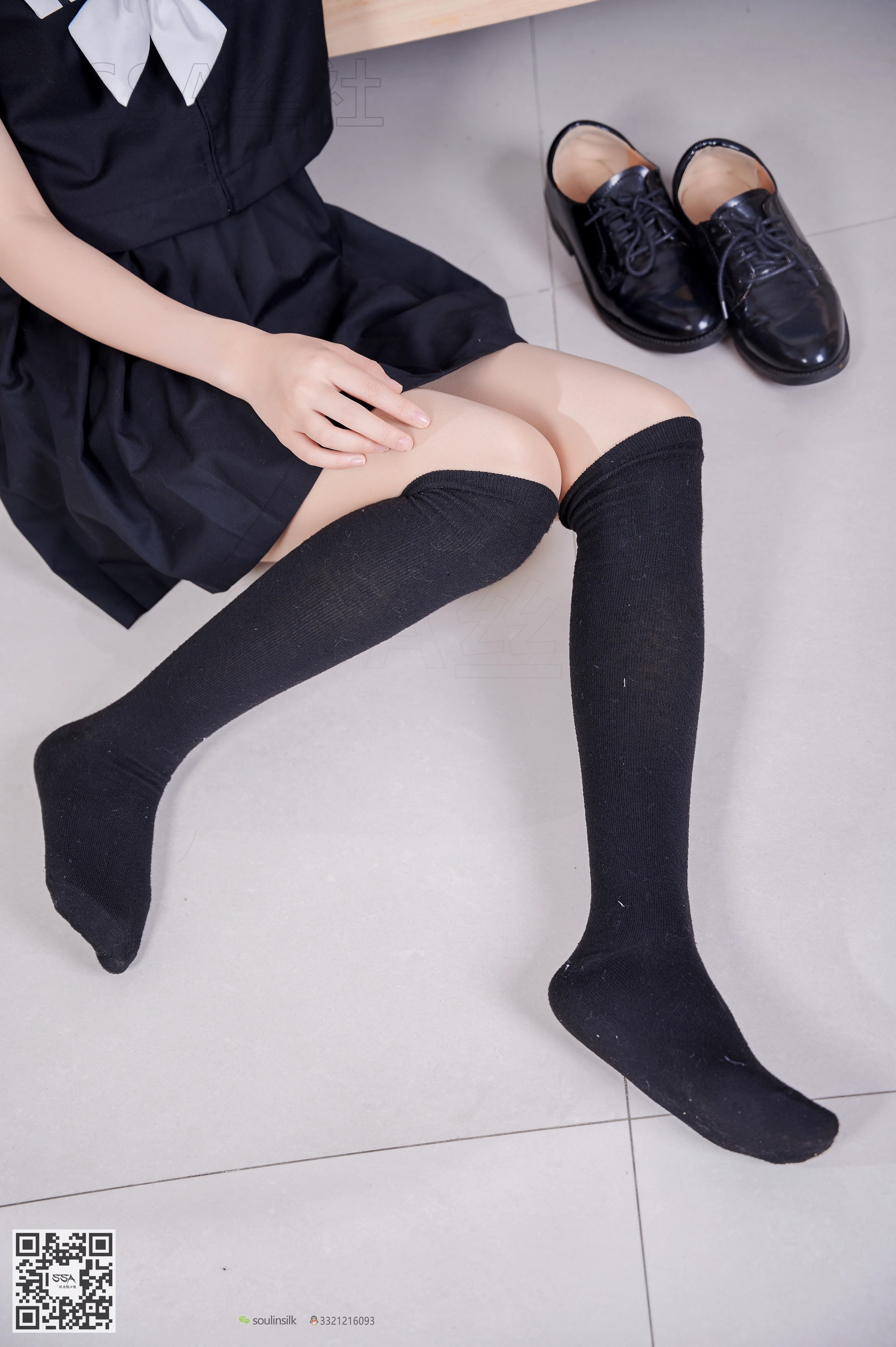 SSA丝社 超清写真 NO.116 慧慧 腿模慧慧清纯JK学生制服（黑色星期五）[138P-2.14GB]