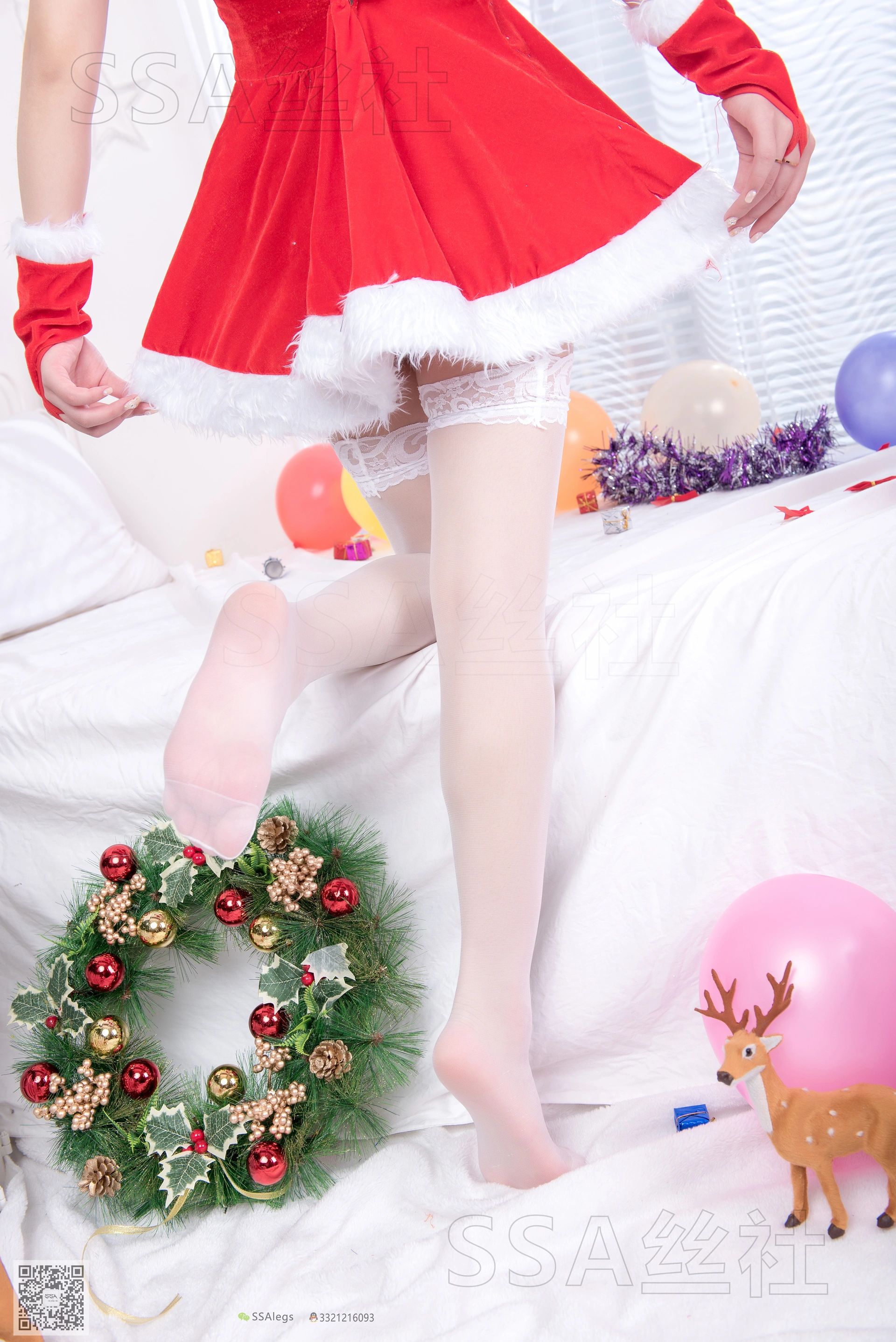 SSA丝社 超清写真 NO.058 大大 圣诞节特辑[130P-1.41GB]