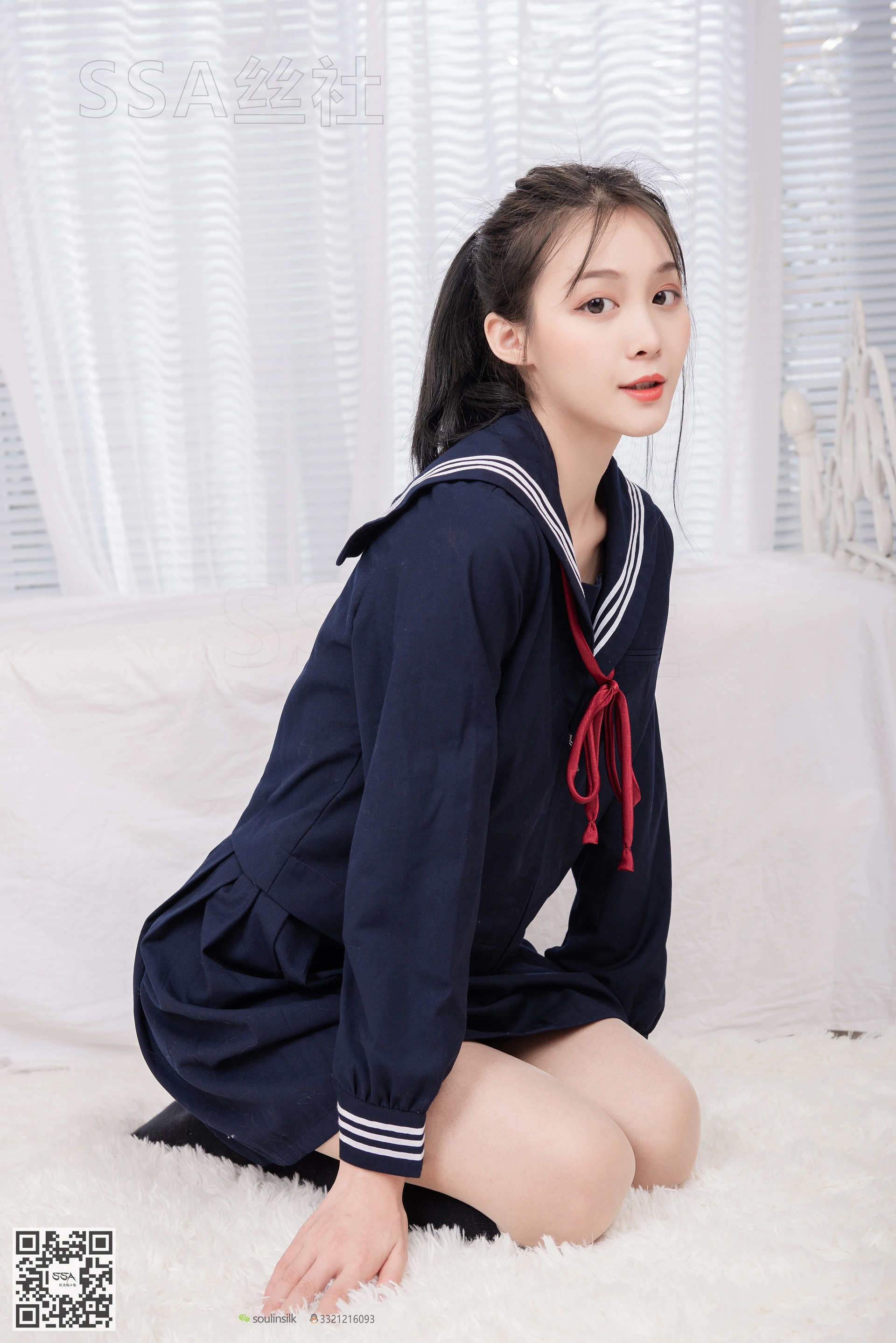 SSA丝社 超清写真 NO.142 君君JK制服 [133P-1.61GB]