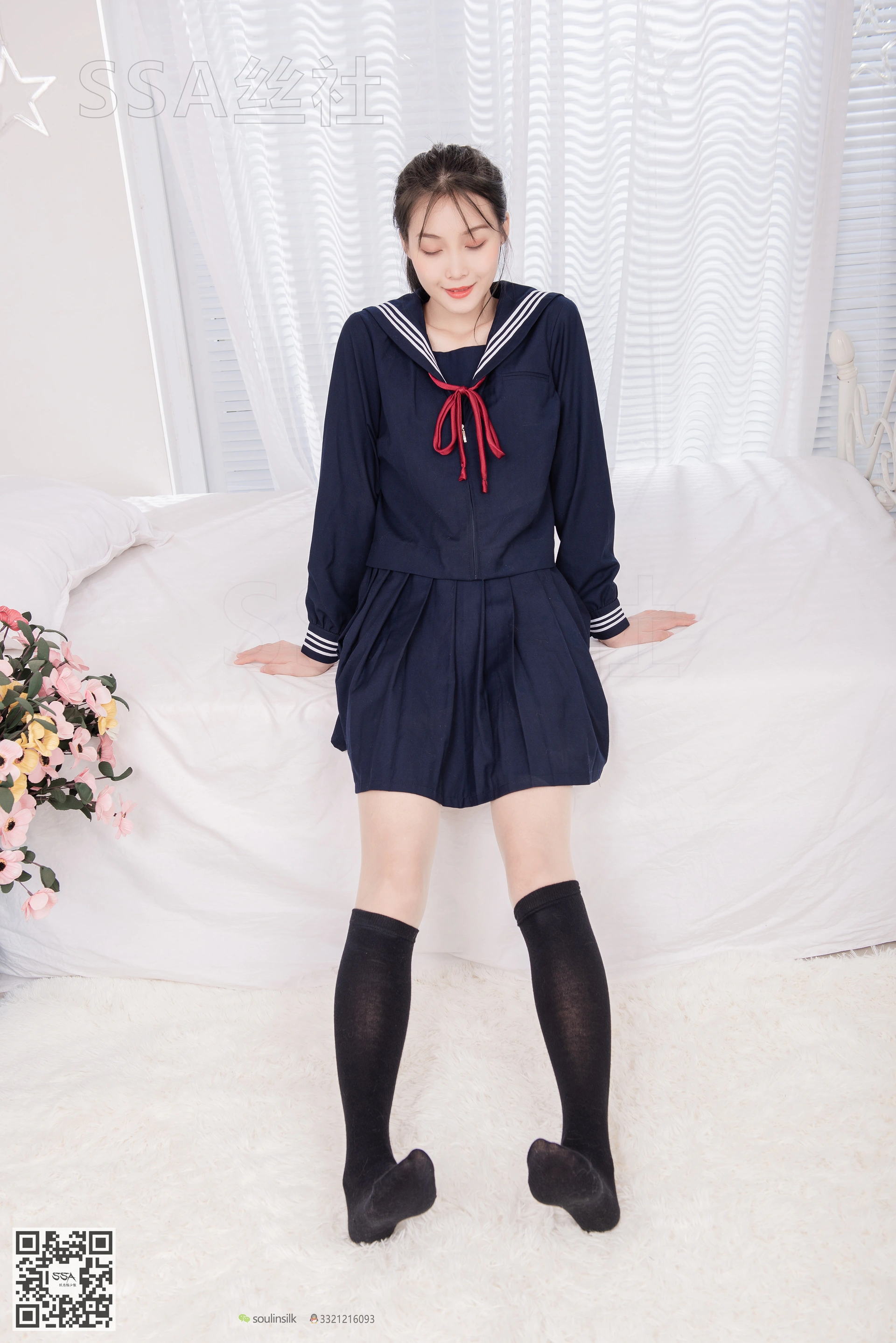 SSA丝社 超清写真 NO.142 君君JK制服 [133P-1.61GB]