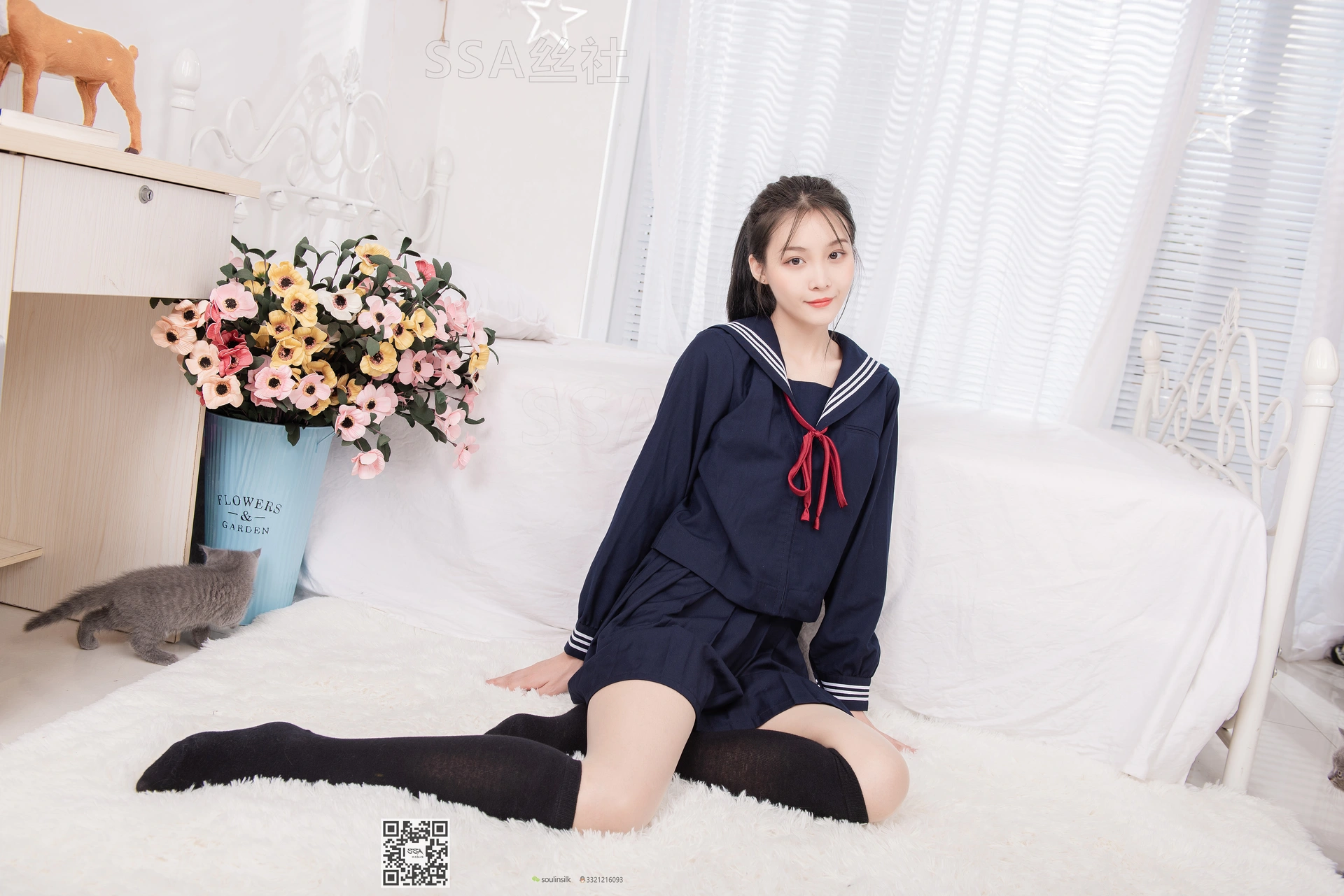 SSA丝社 超清写真 NO.142 君君JK制服 [133P-1.61GB]