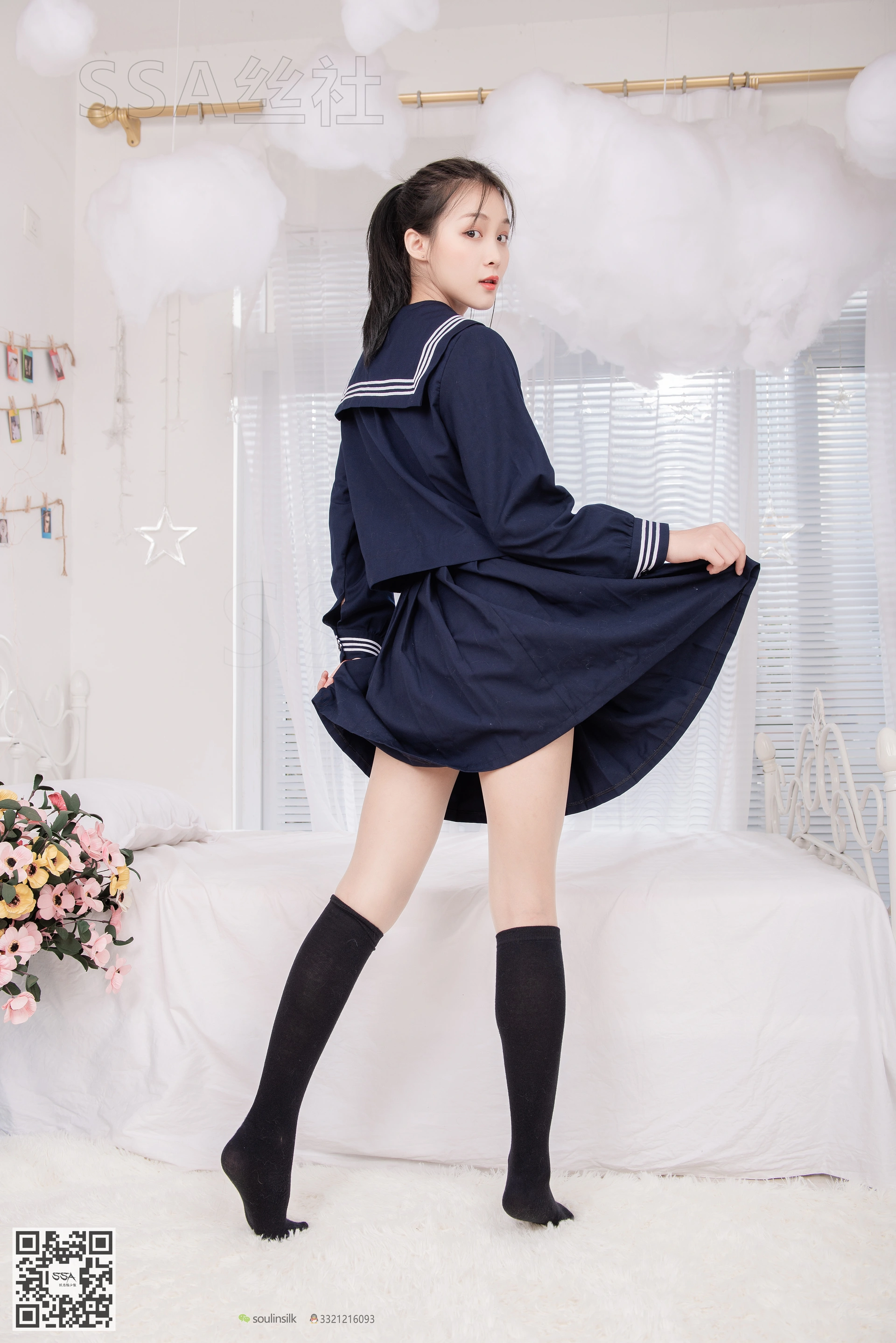 SSA丝社 超清写真 NO.142 君君JK制服 [133P-1.61GB]