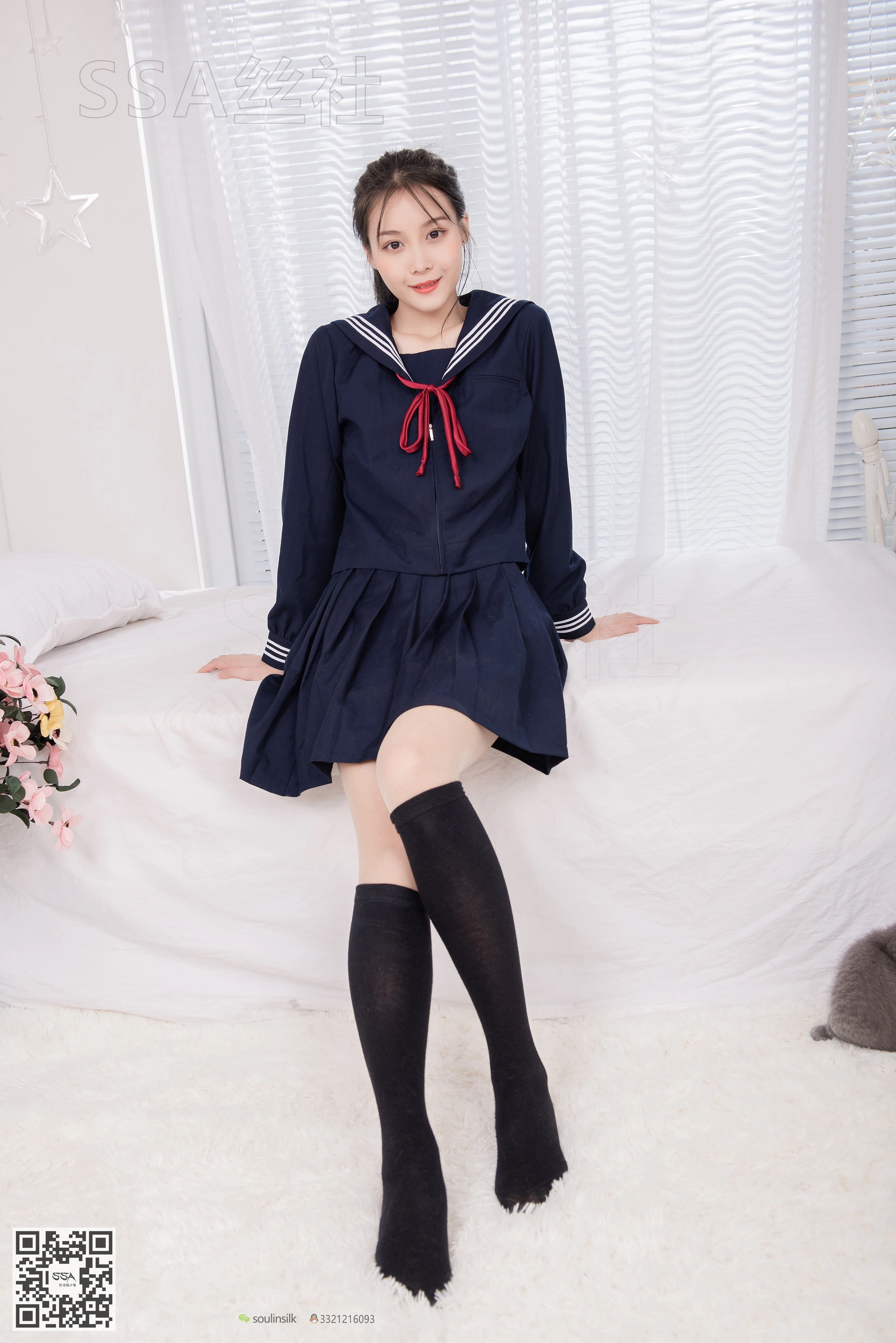 SSA丝社 超清写真 NO.142 君君JK制服 [133P-1.61GB]