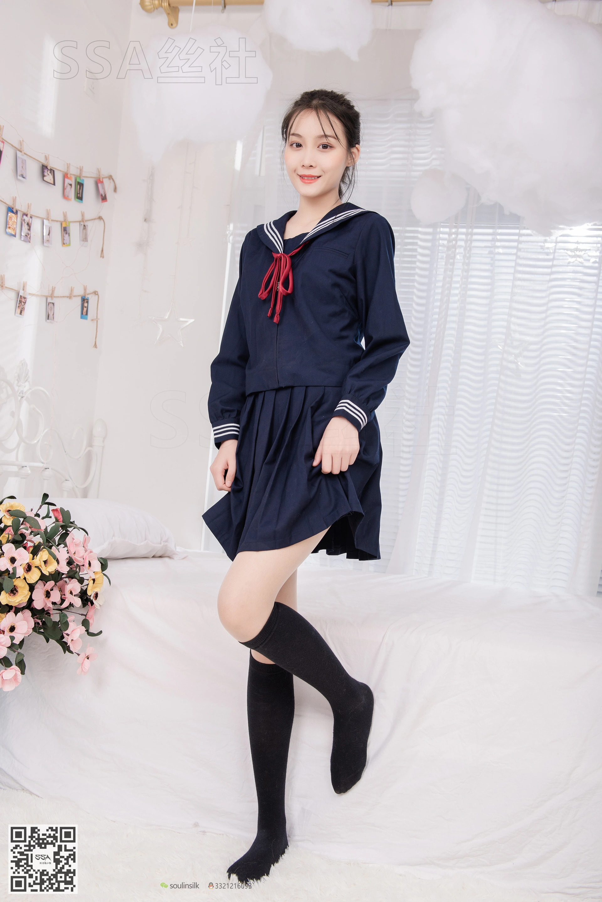 SSA丝社 超清写真 NO.142 君君JK制服 [133P-1.61GB]