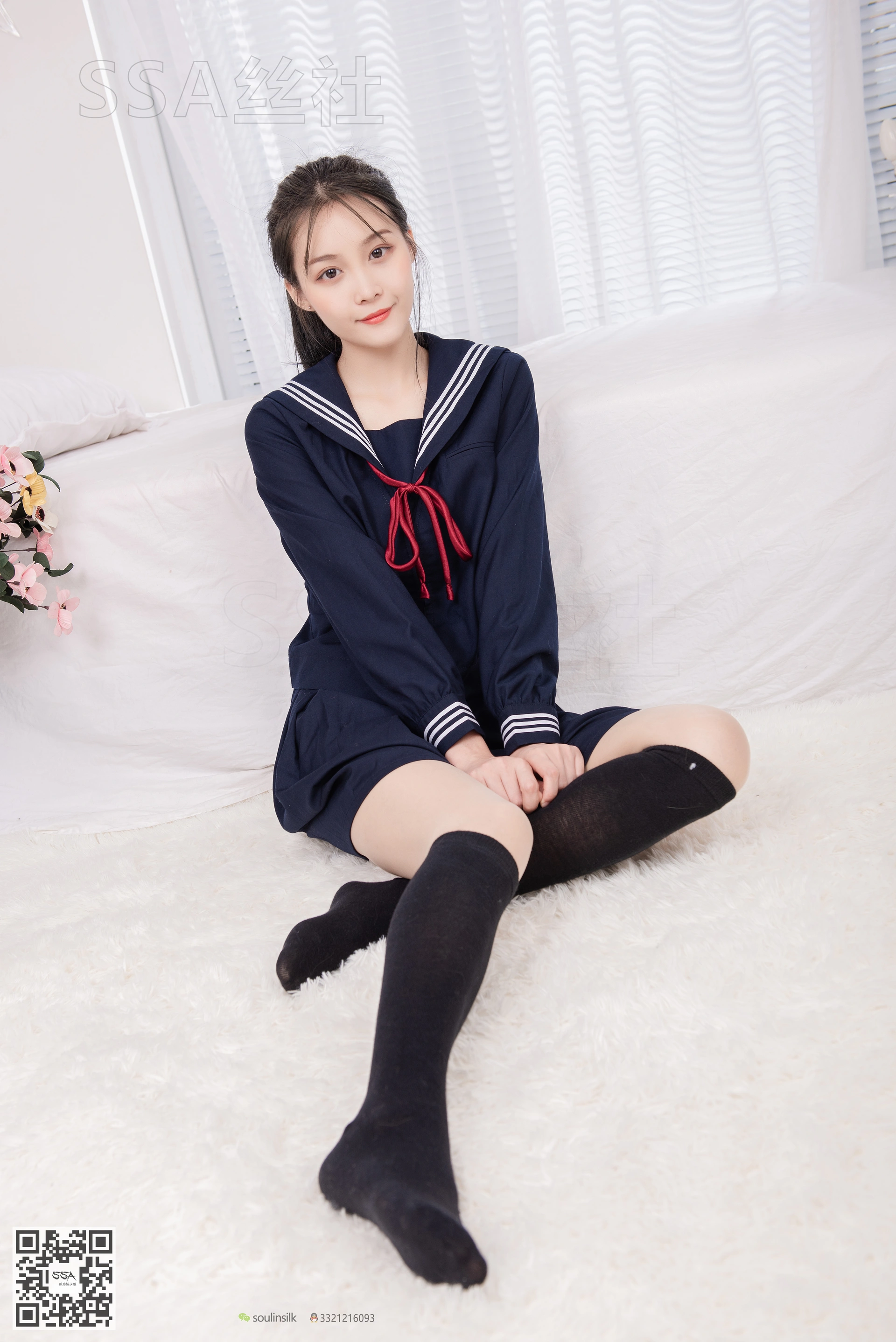 SSA丝社 超清写真 NO.142 君君JK制服 [133P-1.61GB]