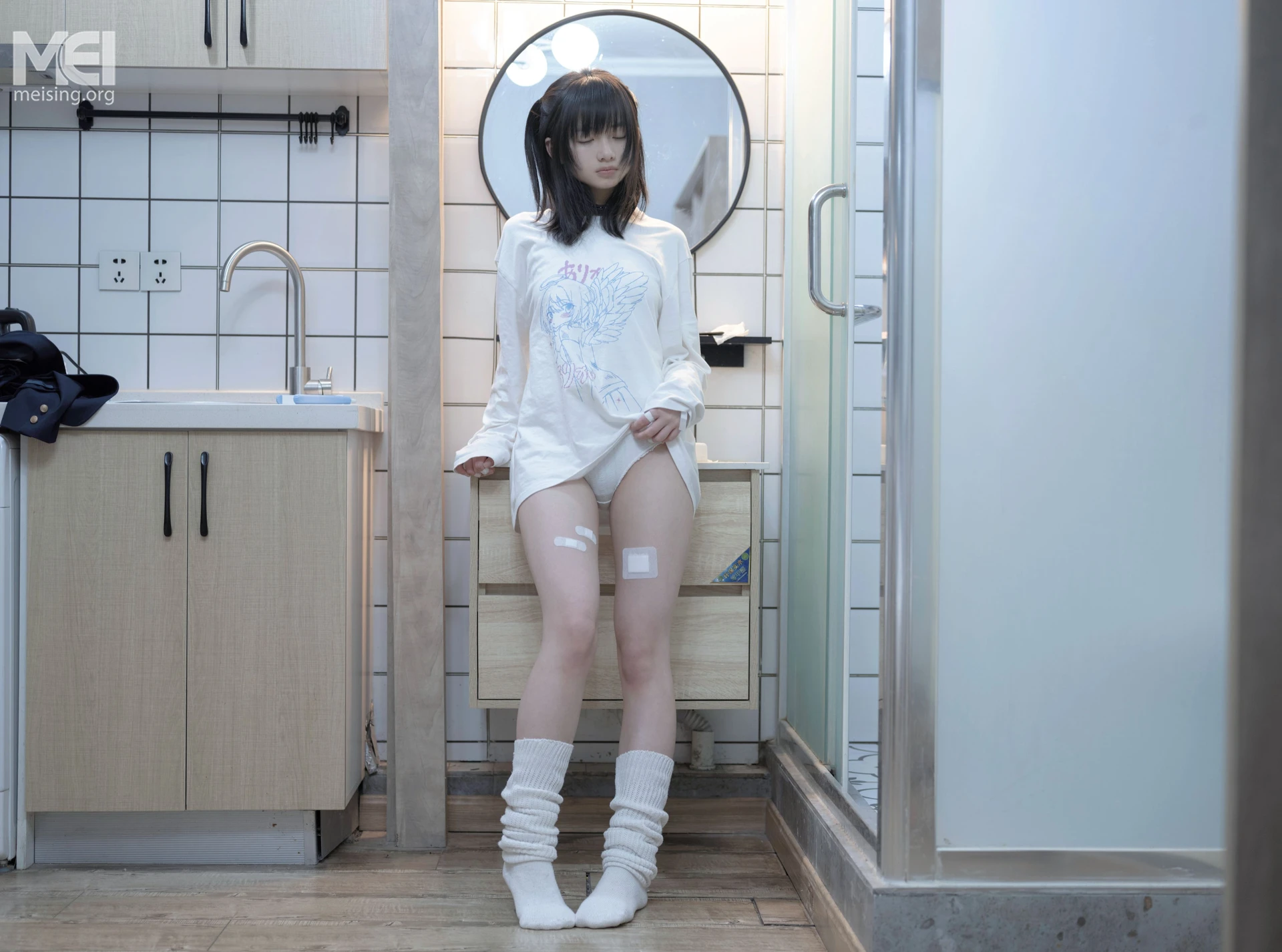 少女秩序 千澄 人気アイドル千澄最新作・ルーズソックス少女 [43P-109MB]内衣, 千澄, 双马尾, 少女秩序