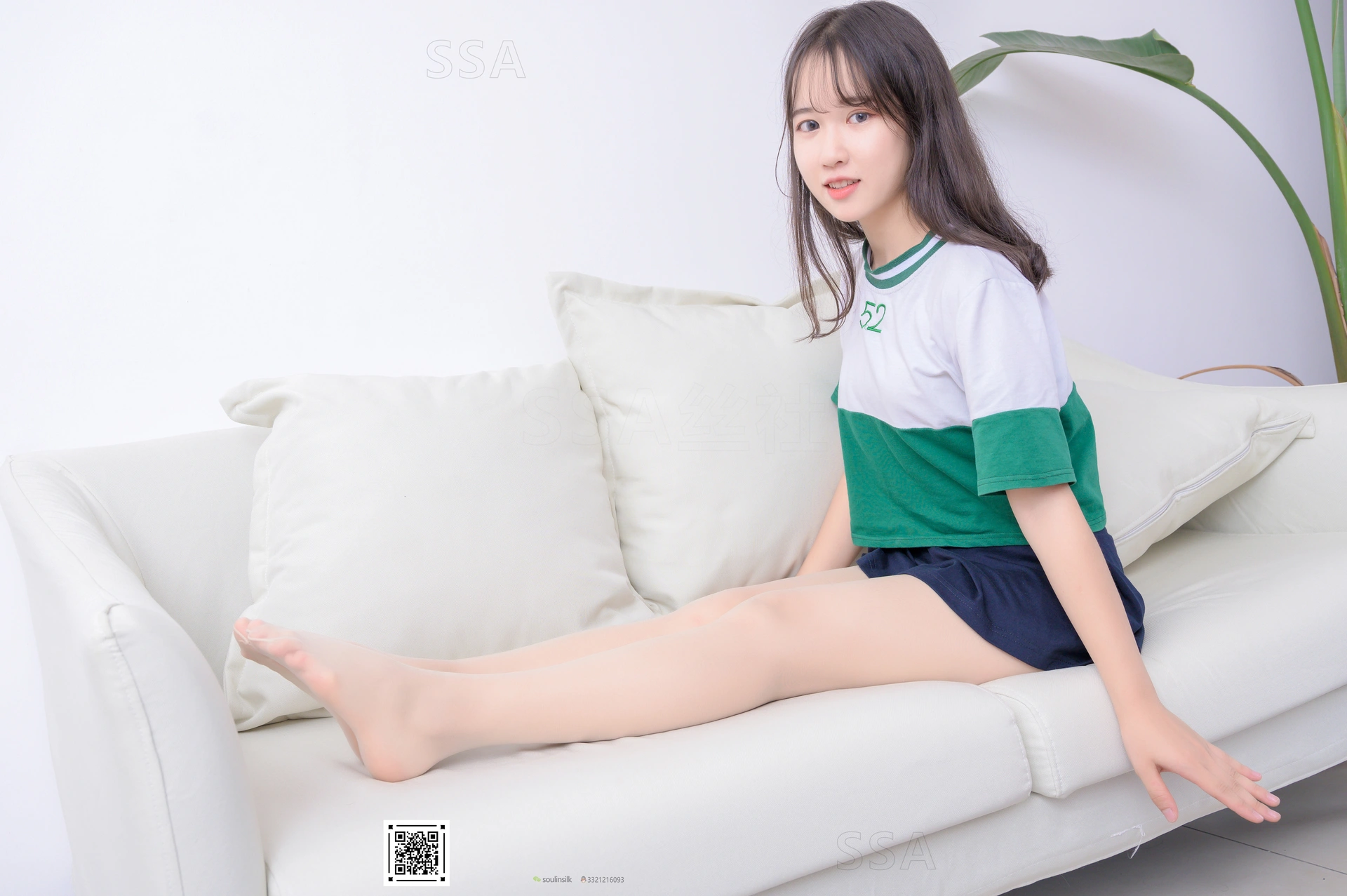 SSA丝社 超清写真 NO.215 小夏 齐臀短裙（上）[99P／1.22GB]