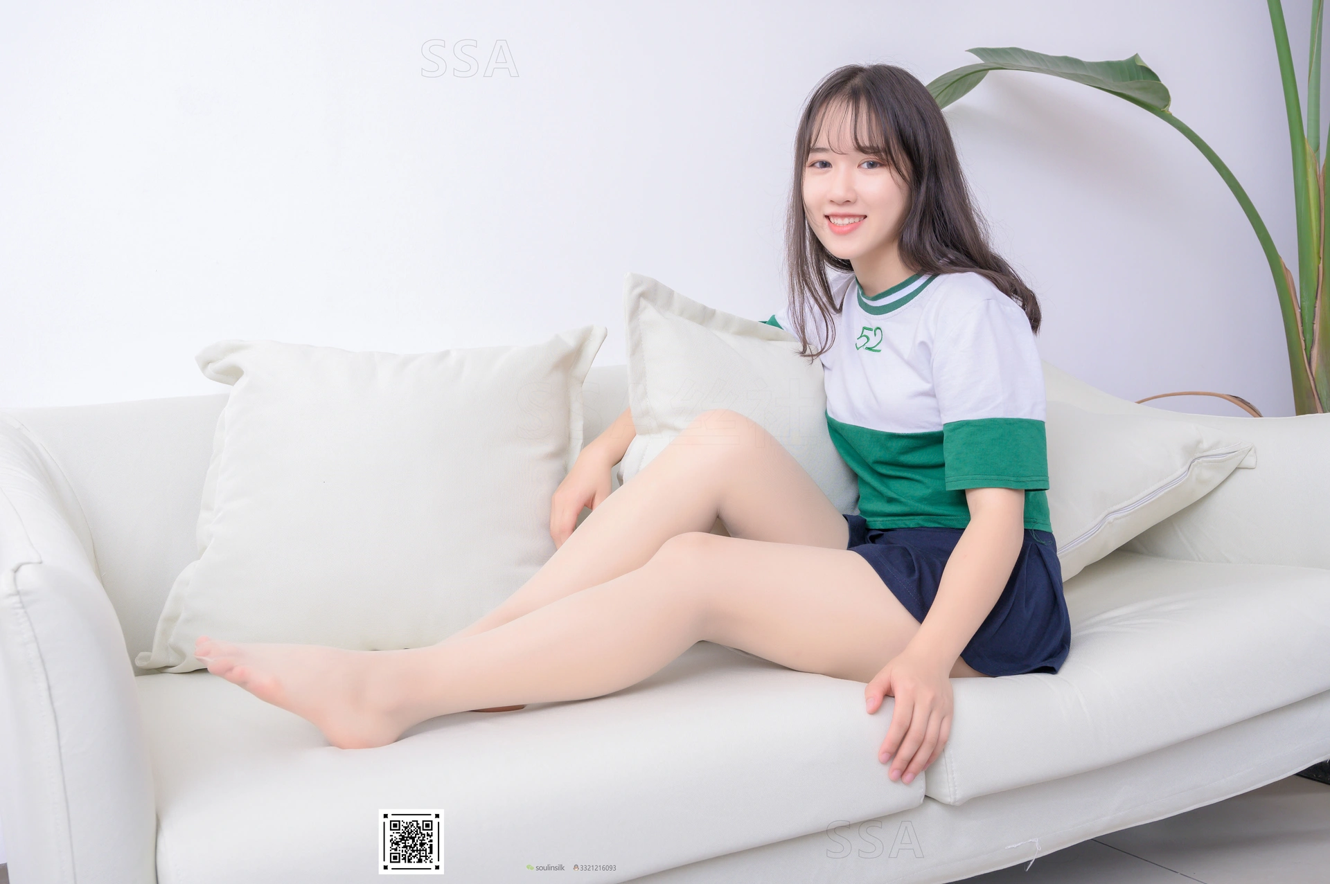 SSA丝社 超清写真 NO.215 小夏 齐臀短裙（上）[99P／1.22GB]