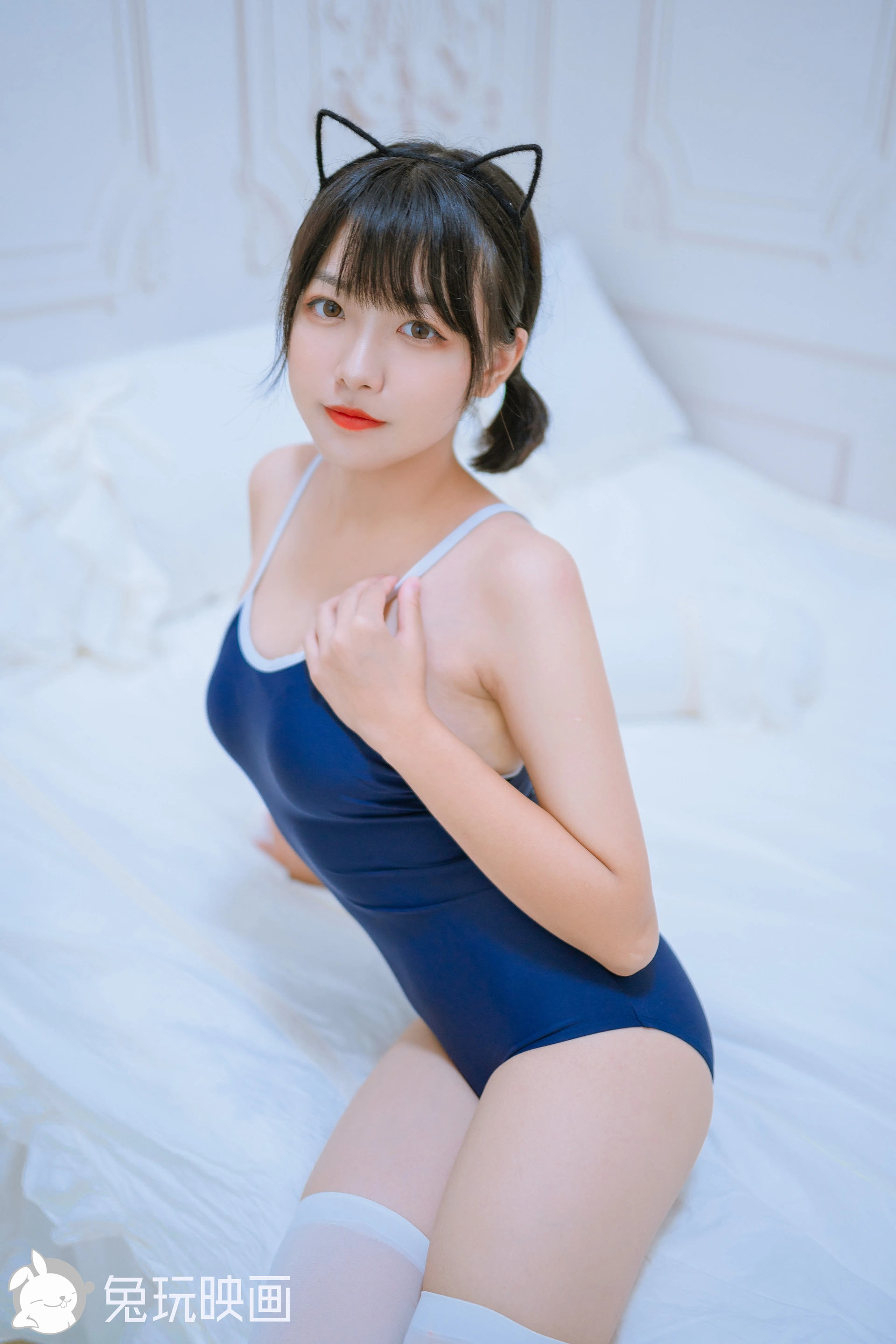 兔玩映画 夏日泳装 Vol.047 猫耳朵 [40P-418MB]