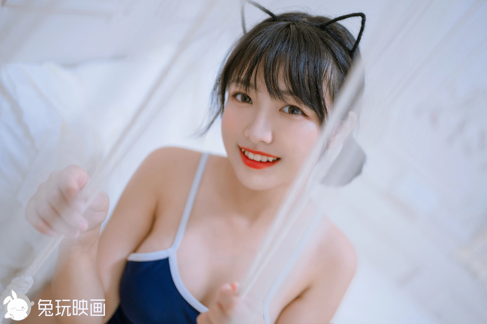 兔玩映画 夏日泳装 Vol.047 猫耳朵 [40P-418MB]