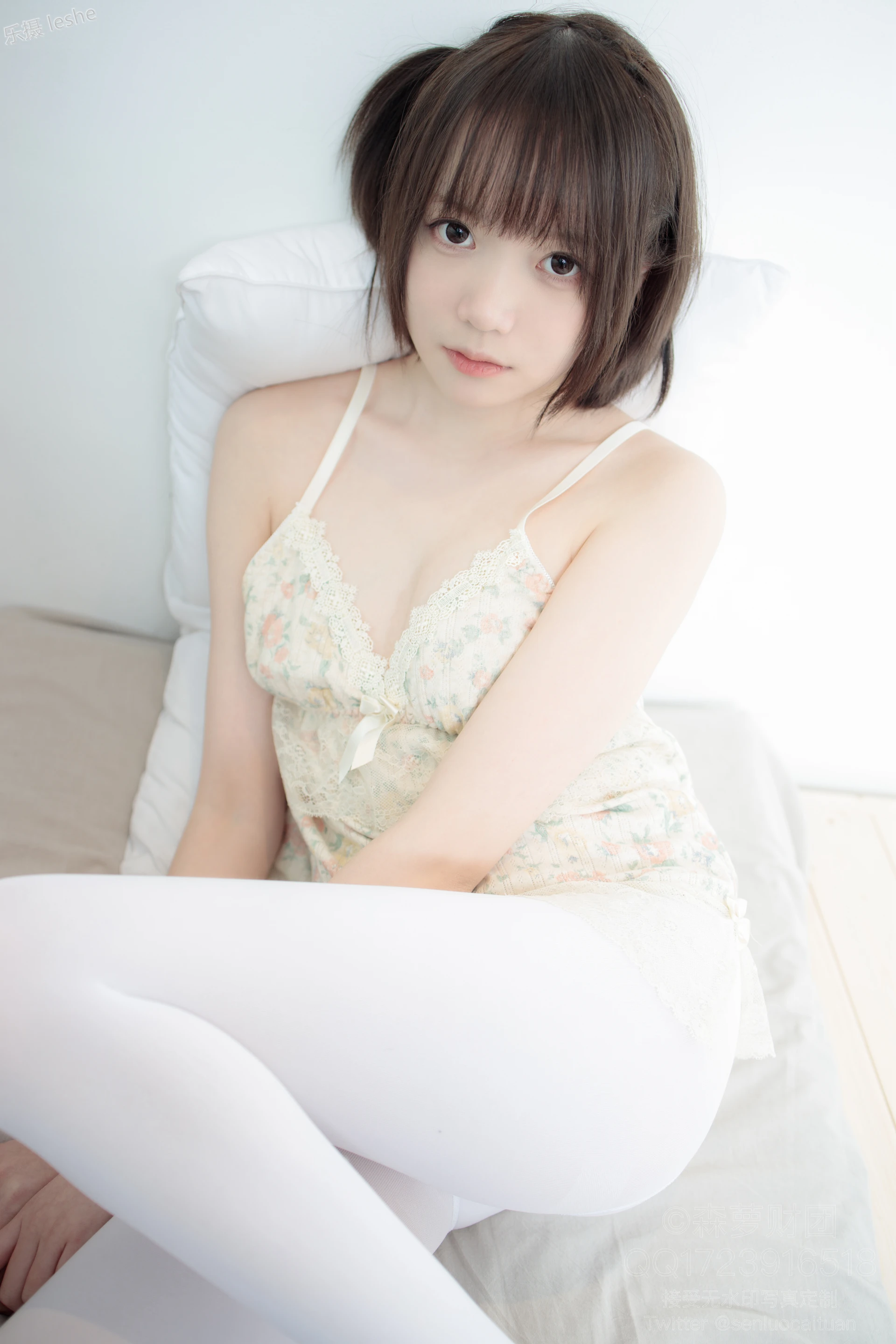 森萝财团 X-057 [83P1V-2.74G]Aika, 可爱, 森萝财团, 白丝, 美腿