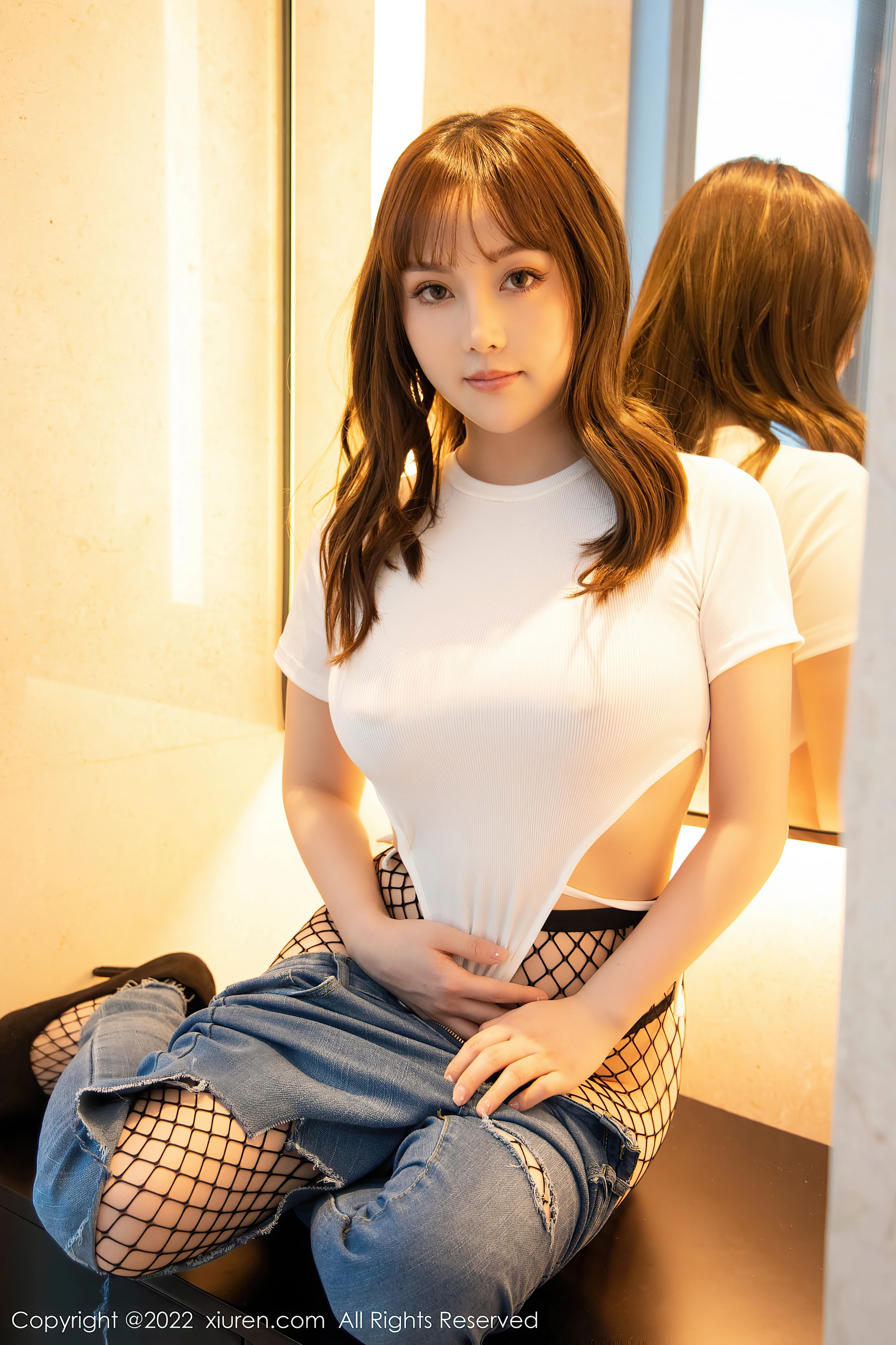 XiuRen秀人网 2022.03.17 No.4729 豆瓣酱 牛仔裤美腿[79+1P 827MB]